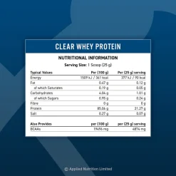 Applied Nutrition Clear Whey, Cherry and Apple, 250gram 5