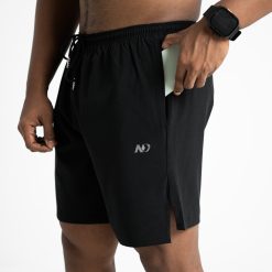 ND Stride 7" 2 in 1 Shorts - Black 13