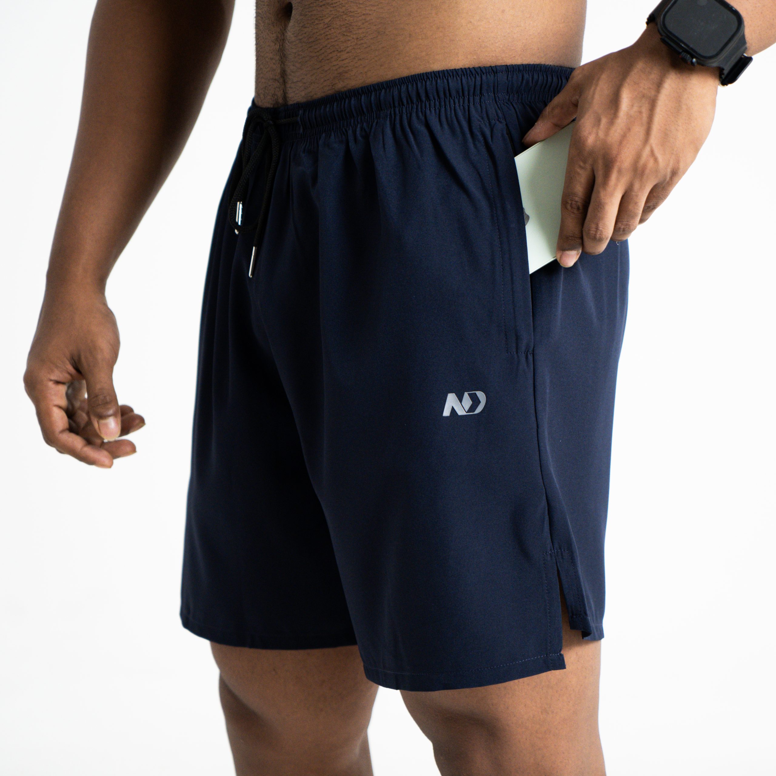 ND Stride 7" 2 in 1 Shorts - Navy 6