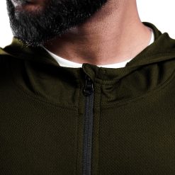 ND Everyday Zip Hoodie - Olive 11