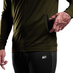 ND Everyday Zip Hoodie - Olive 12
