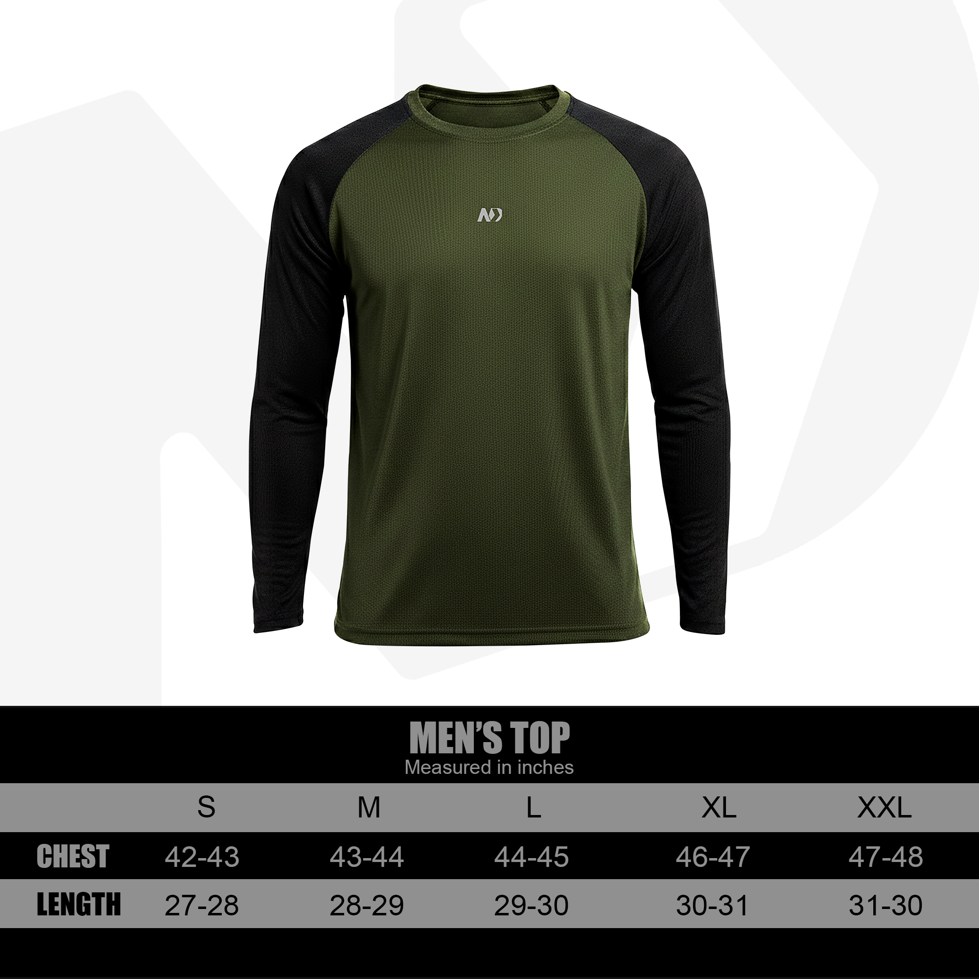 ND Everyday Long Sleeve - Olive 8
