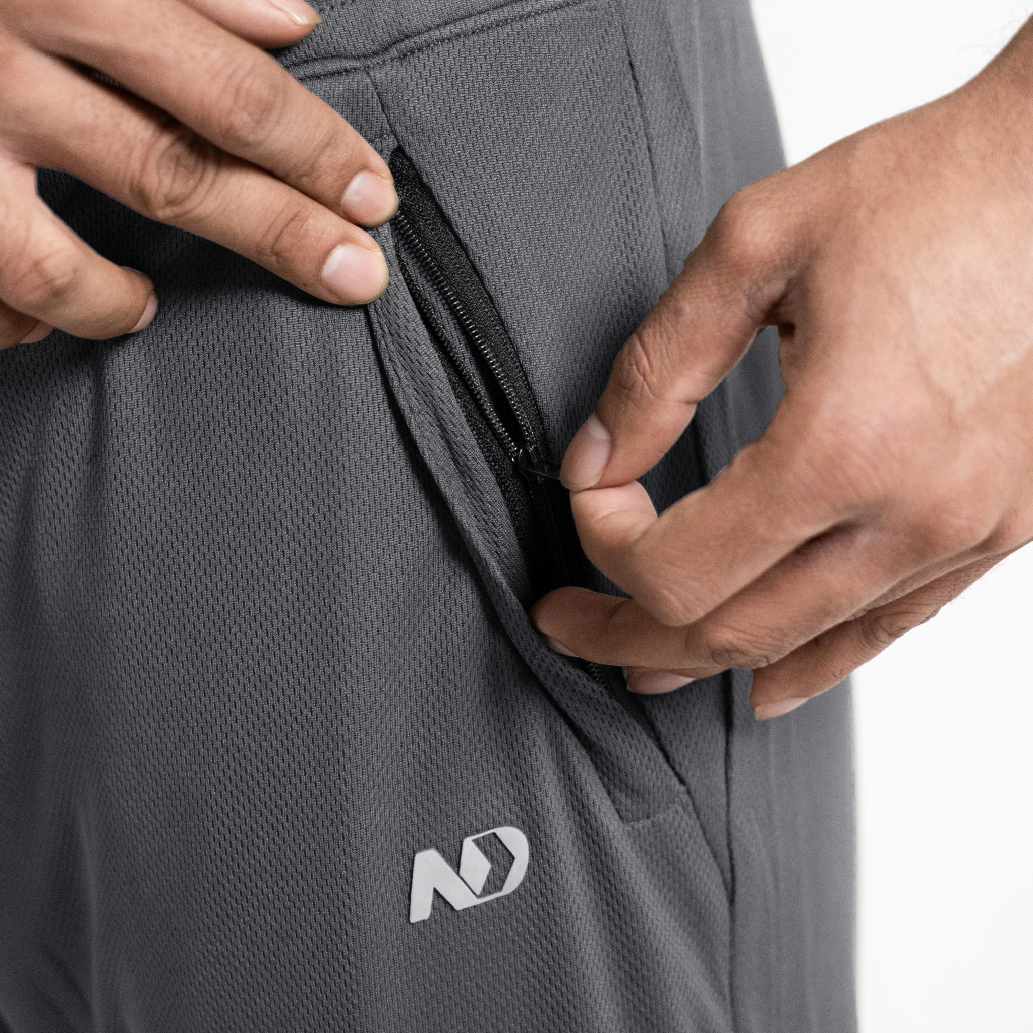 ND Everyday Mesh Trouser - Grey - Nutrition Depot Bangladesh