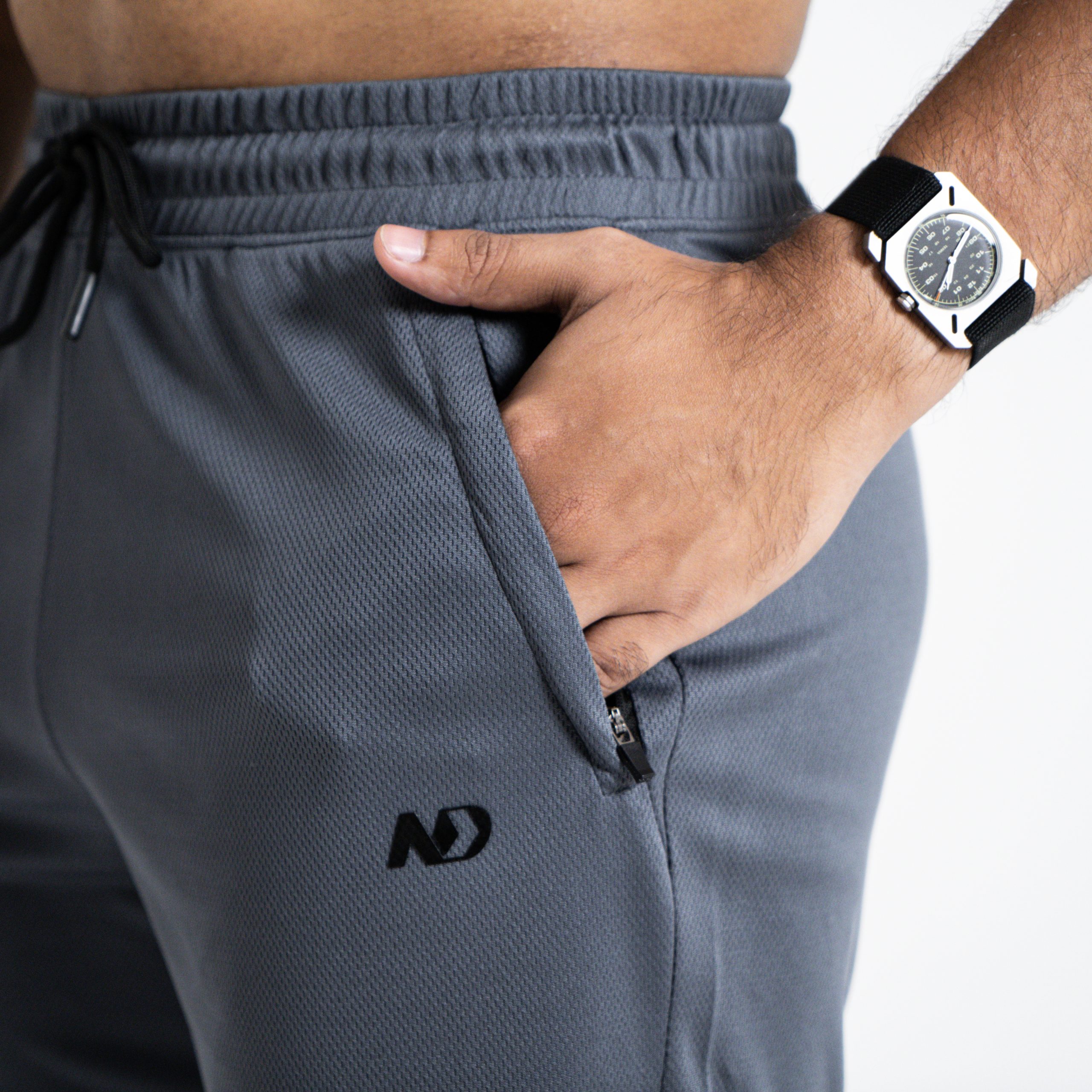 ND Everyday Mesh Trouser - Grey 3