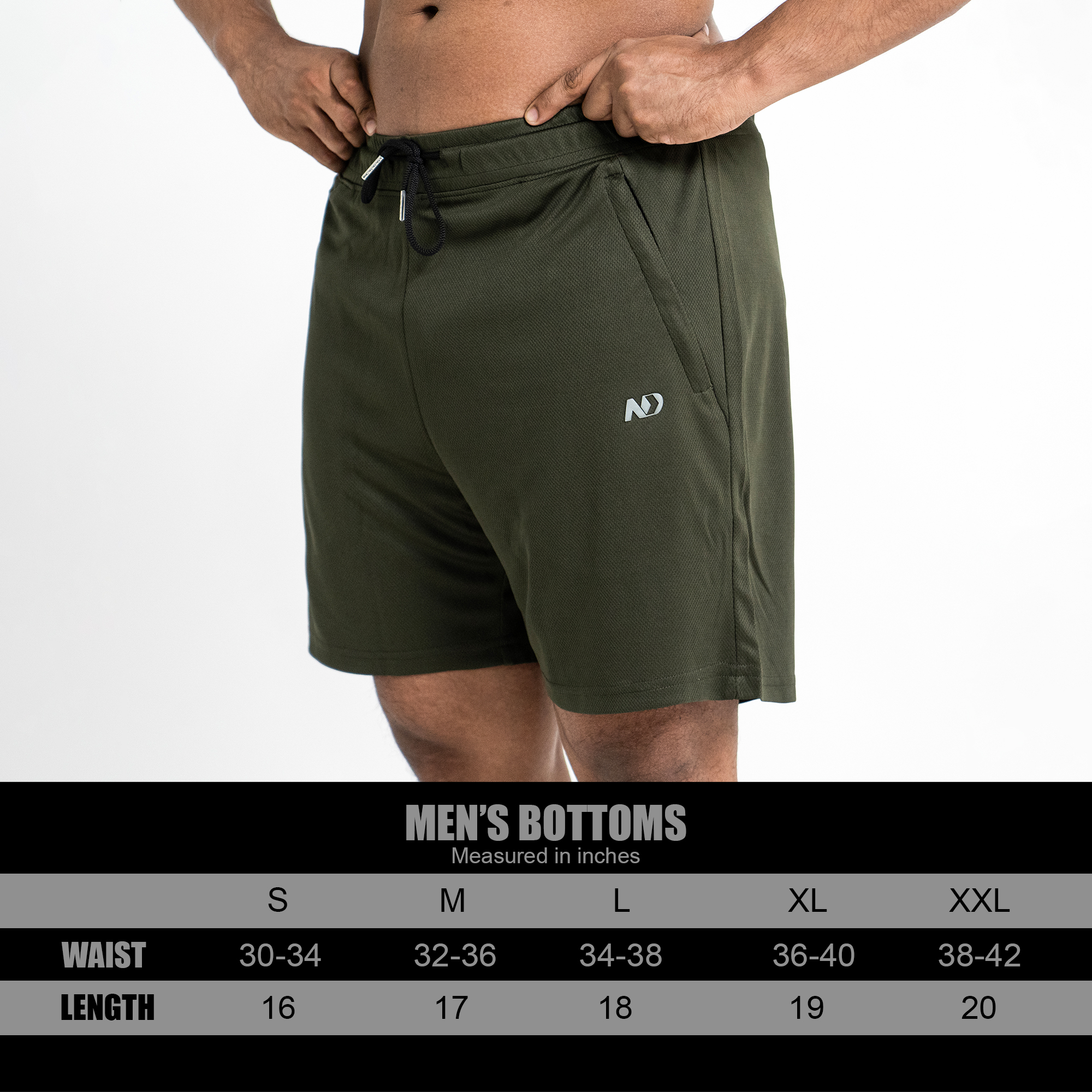 ND Everyday Mesh Shorts - Black 8