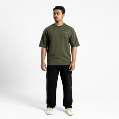 ND Box-Fit Oversized T-Shirt - Olive 11