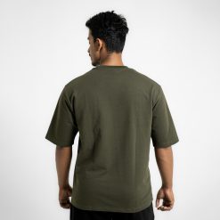 ND Box-Fit Oversized T-Shirt - Olive 9