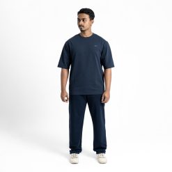 ND Box-Fit Oversized T-Shirt - Navy 11