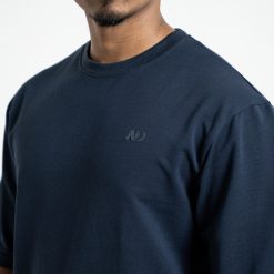 ND Box-Fit Oversized T-Shirt - Navy 8