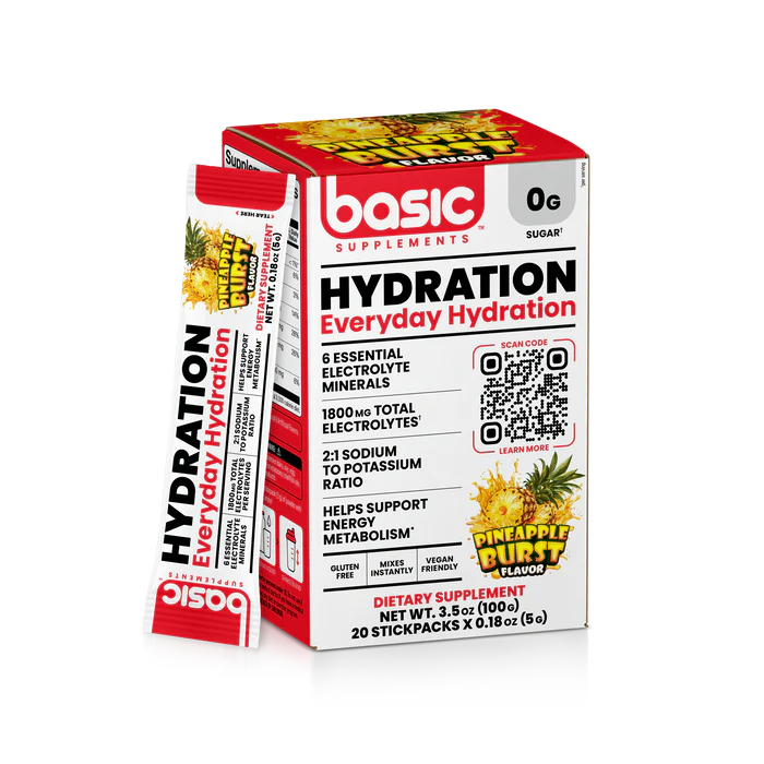 Basic Hydration, Pineapple Burst, 01 Stickpack, 5gram 1