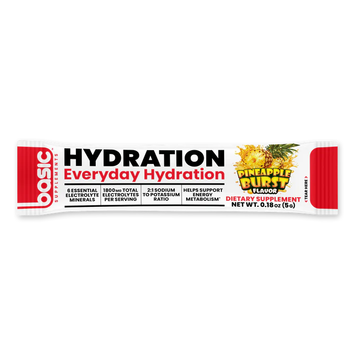 Basic Hydration, Pineapple Burst, 01 Stickpack, 5gram 3