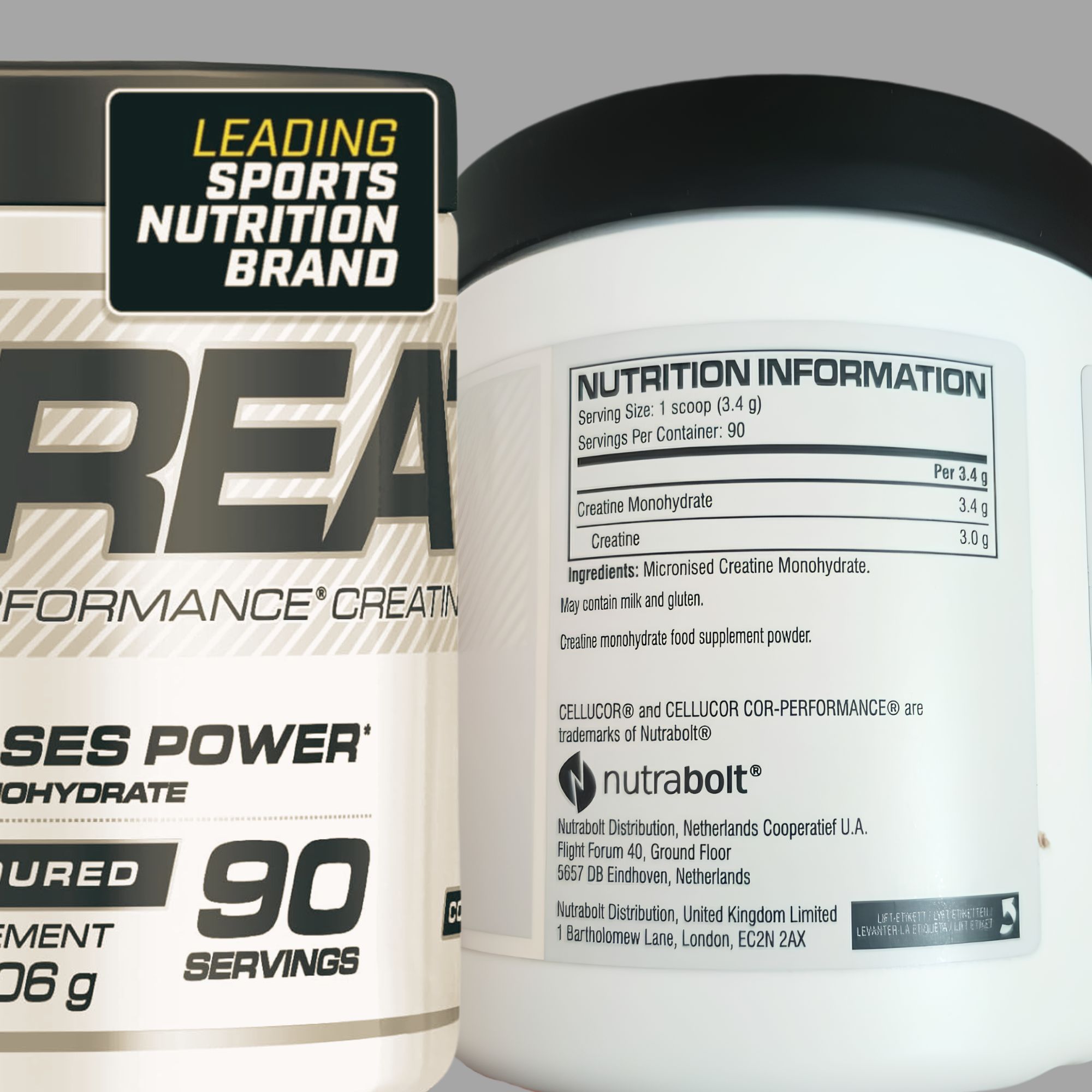 Cellucor Creatine Monohydrate, Unflavoured, 90 servings 2