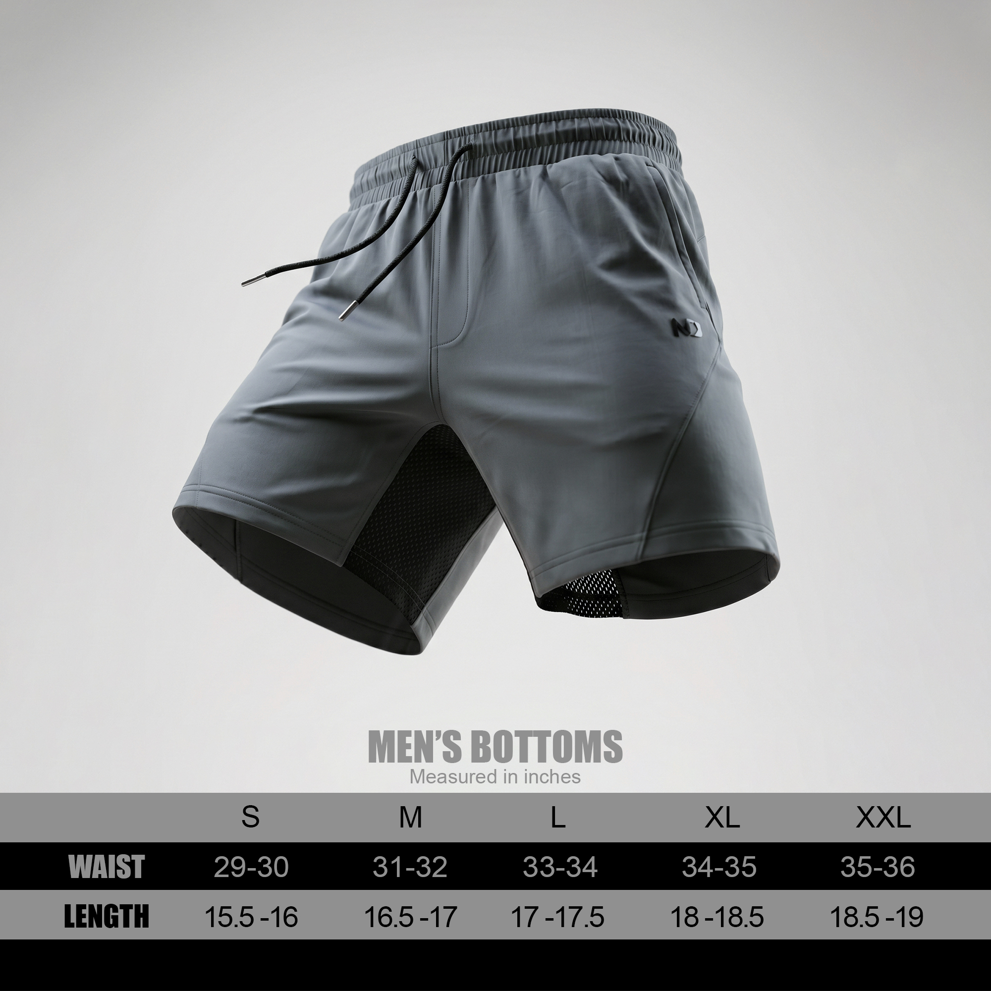ND Agility Performance Track Shorts - Black 14