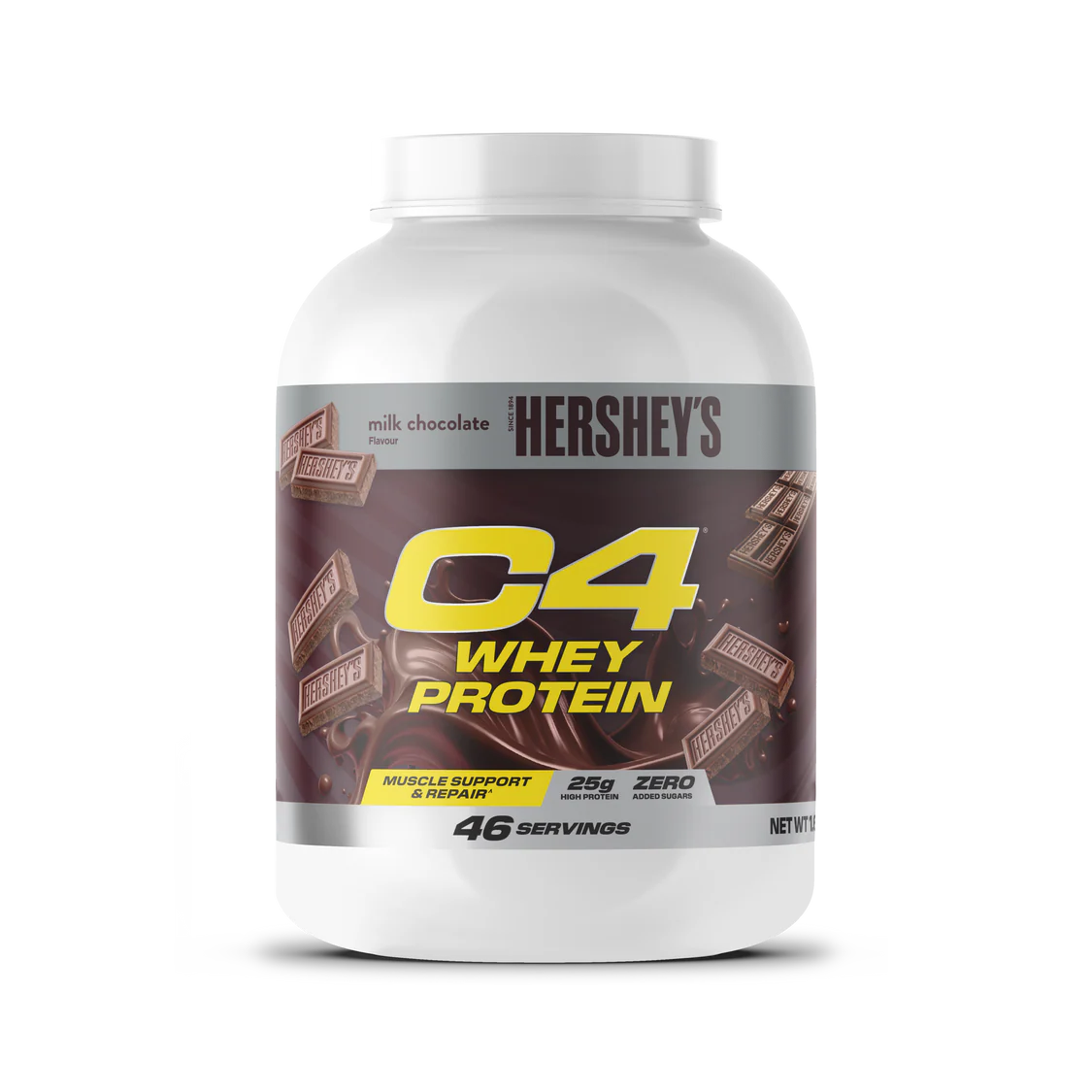 C4 Whey Protein, Milk Chocolate, 46 Servings 1