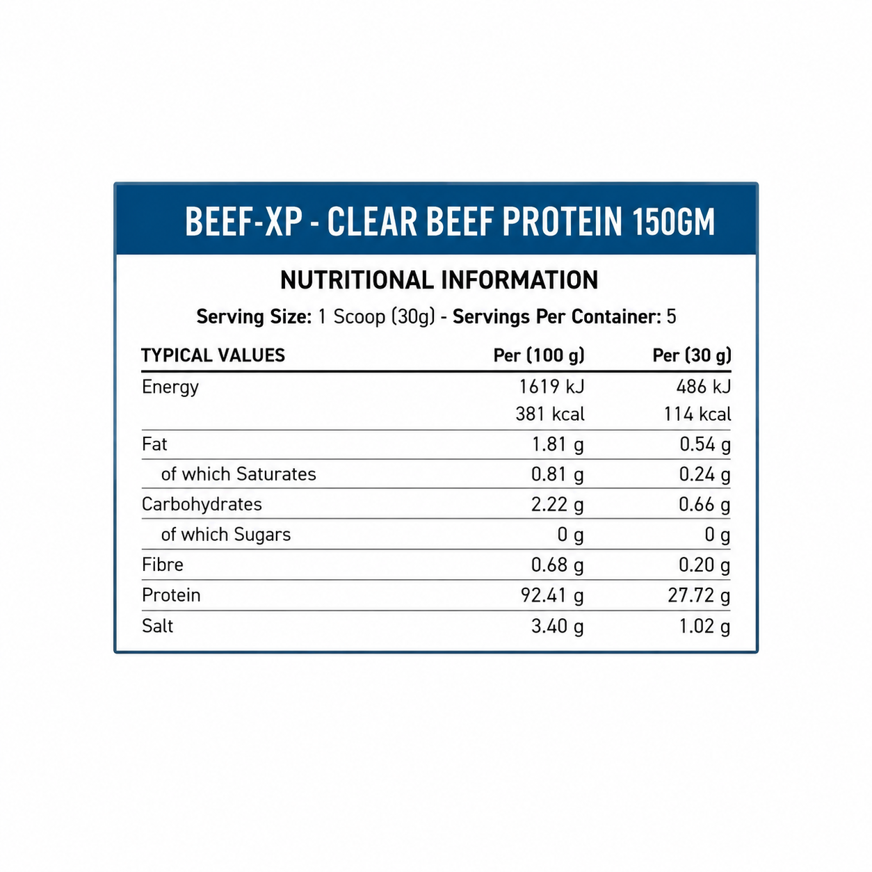 Applied Nutrition BEEF-XP Clear Beef Protein Isolate, Lemon and Mint, 5 Serving 4