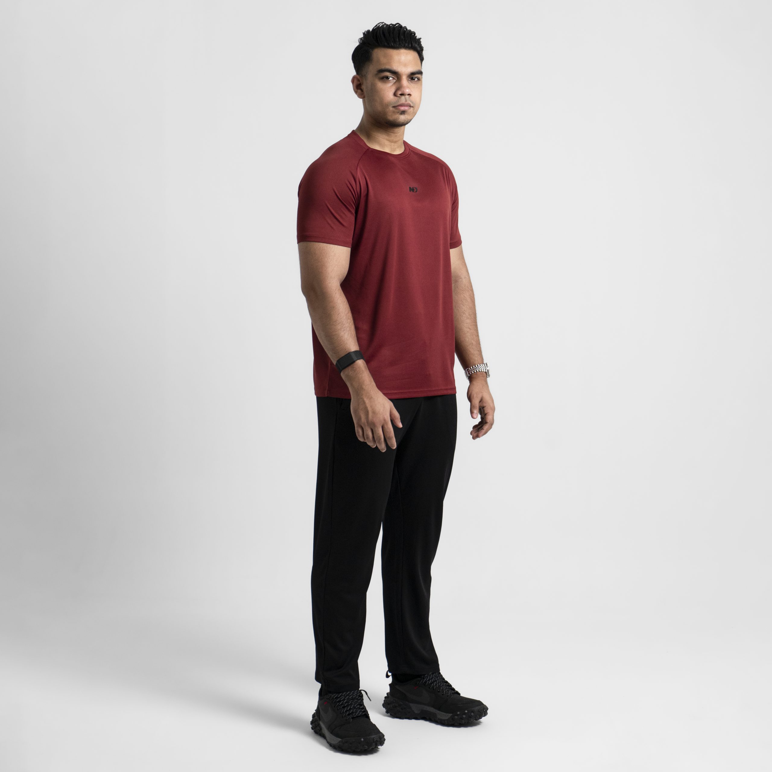 ND Everyday Raglan T-Shirt - Burgundy 5