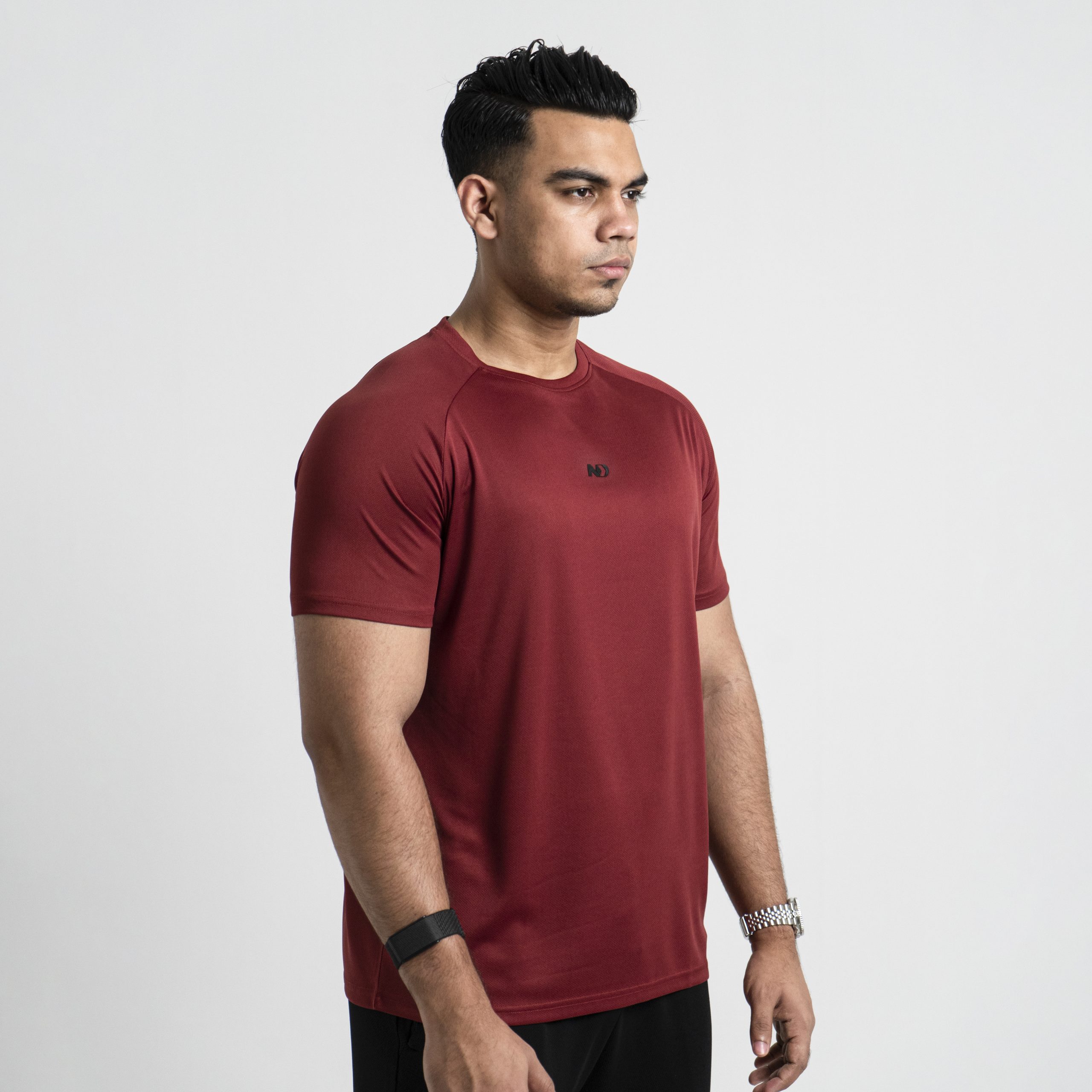 ND Everyday Raglan T-Shirt - Burgundy 1