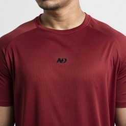 ND Everyday Raglan T-Shirt - Burgundy 7