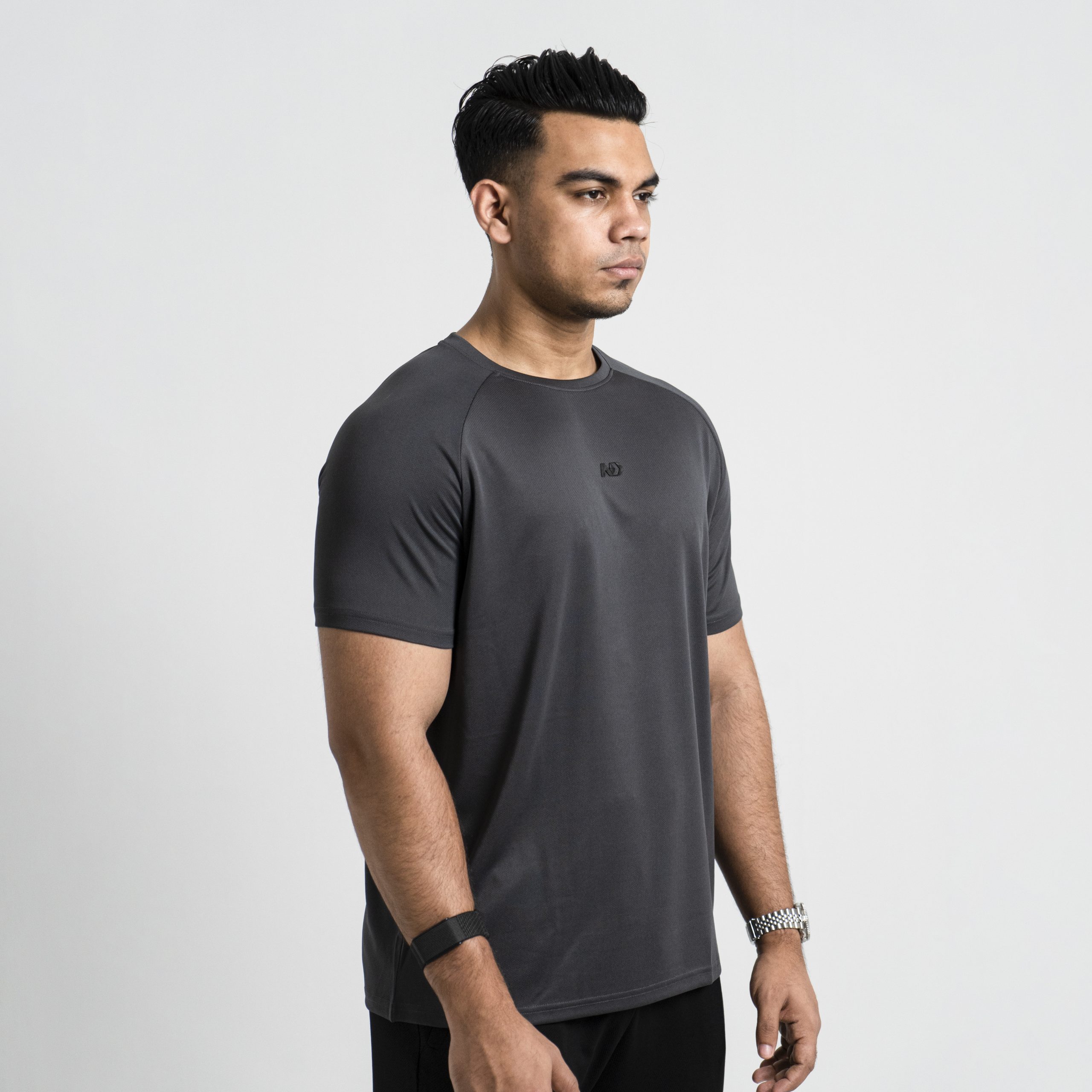 ND Everyday Raglan T-Shirt - Grey 1