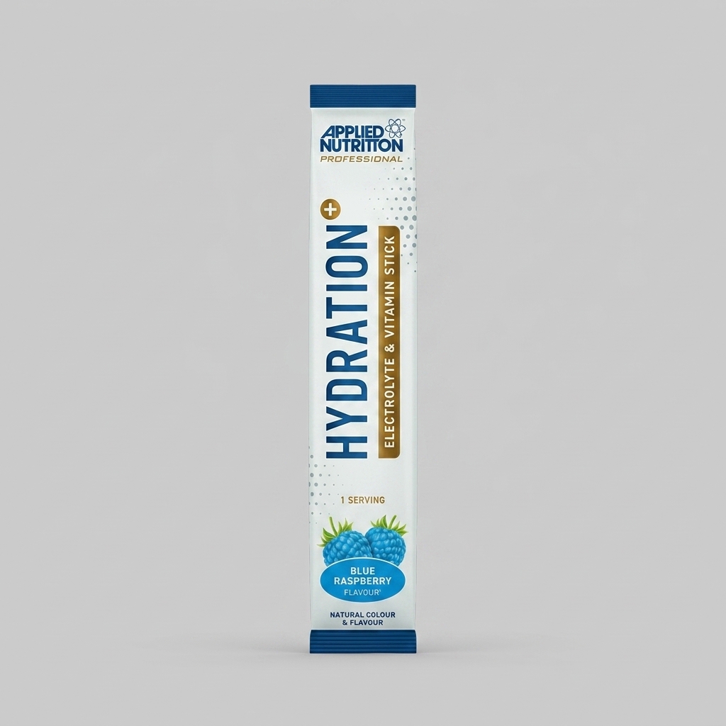 Applied Nutrition Hydration+ Electrolyte & Vitamin, Blue Raspberry, 01 Stickpack, 8gram 1
