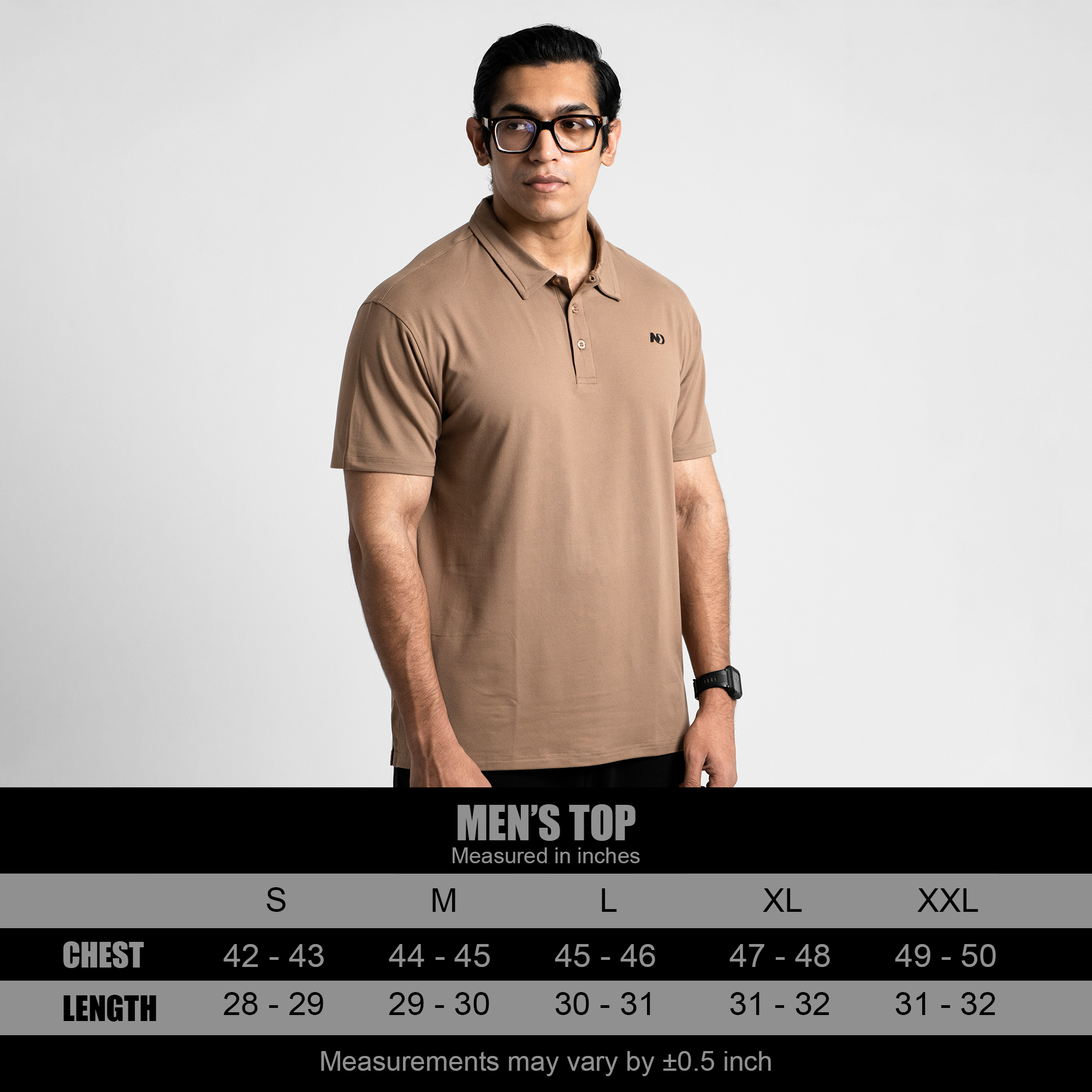 ND Prime Polo - Brown 14