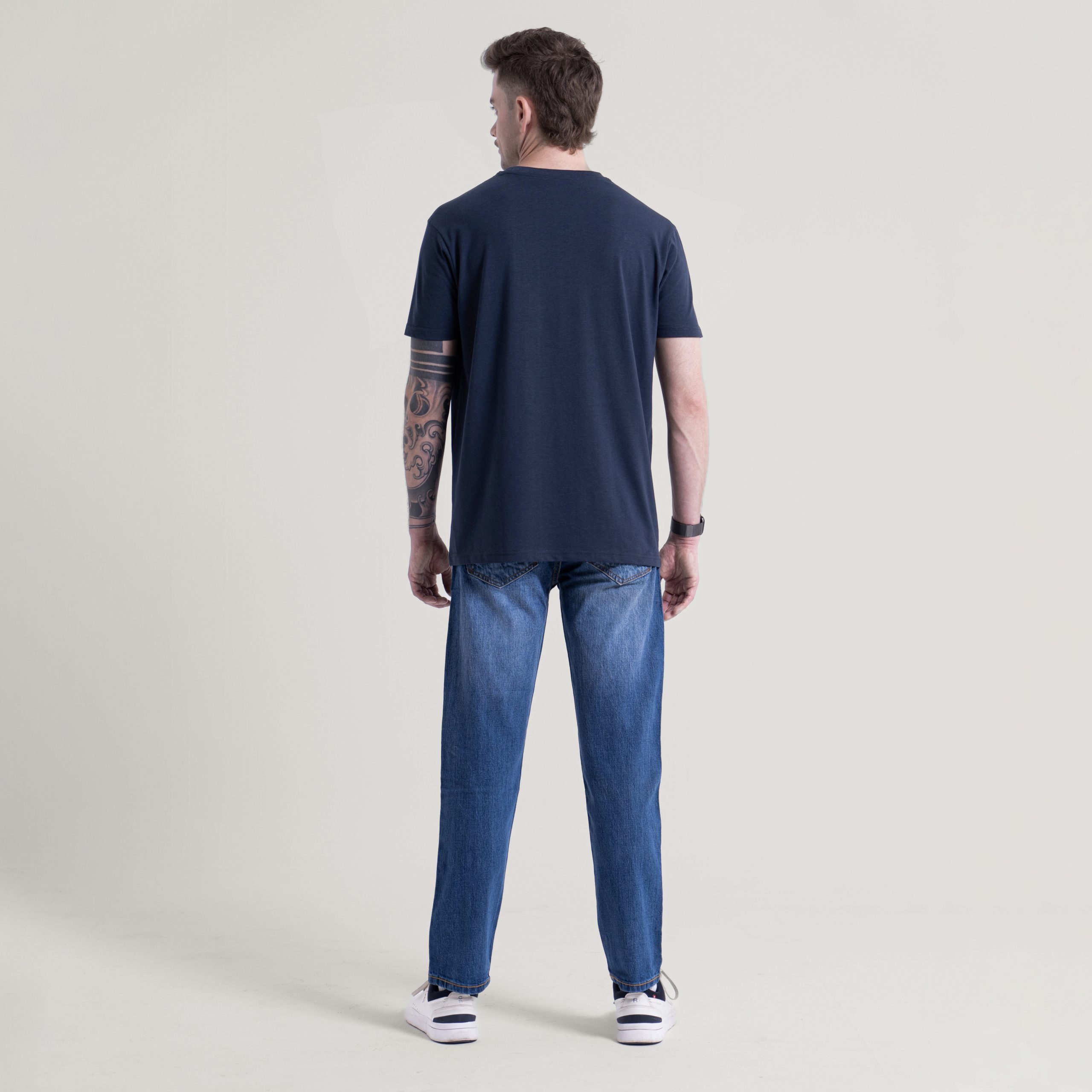 Timeless Signature T-Shirt - Navy 4