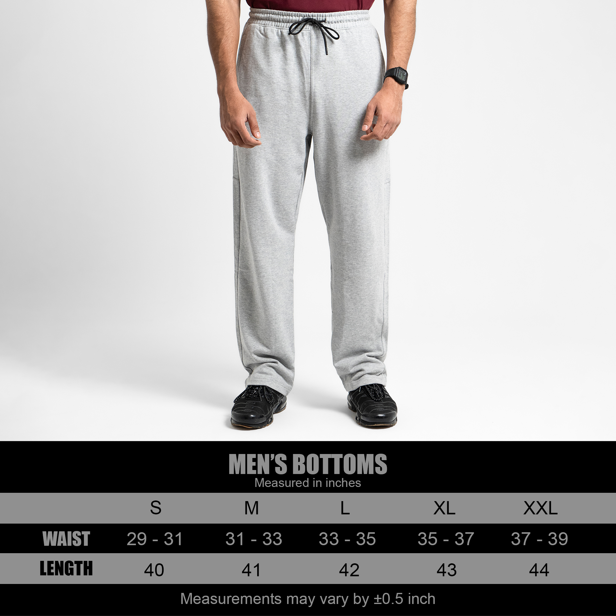 ND Essential Straight Leg Pant - Grey 12