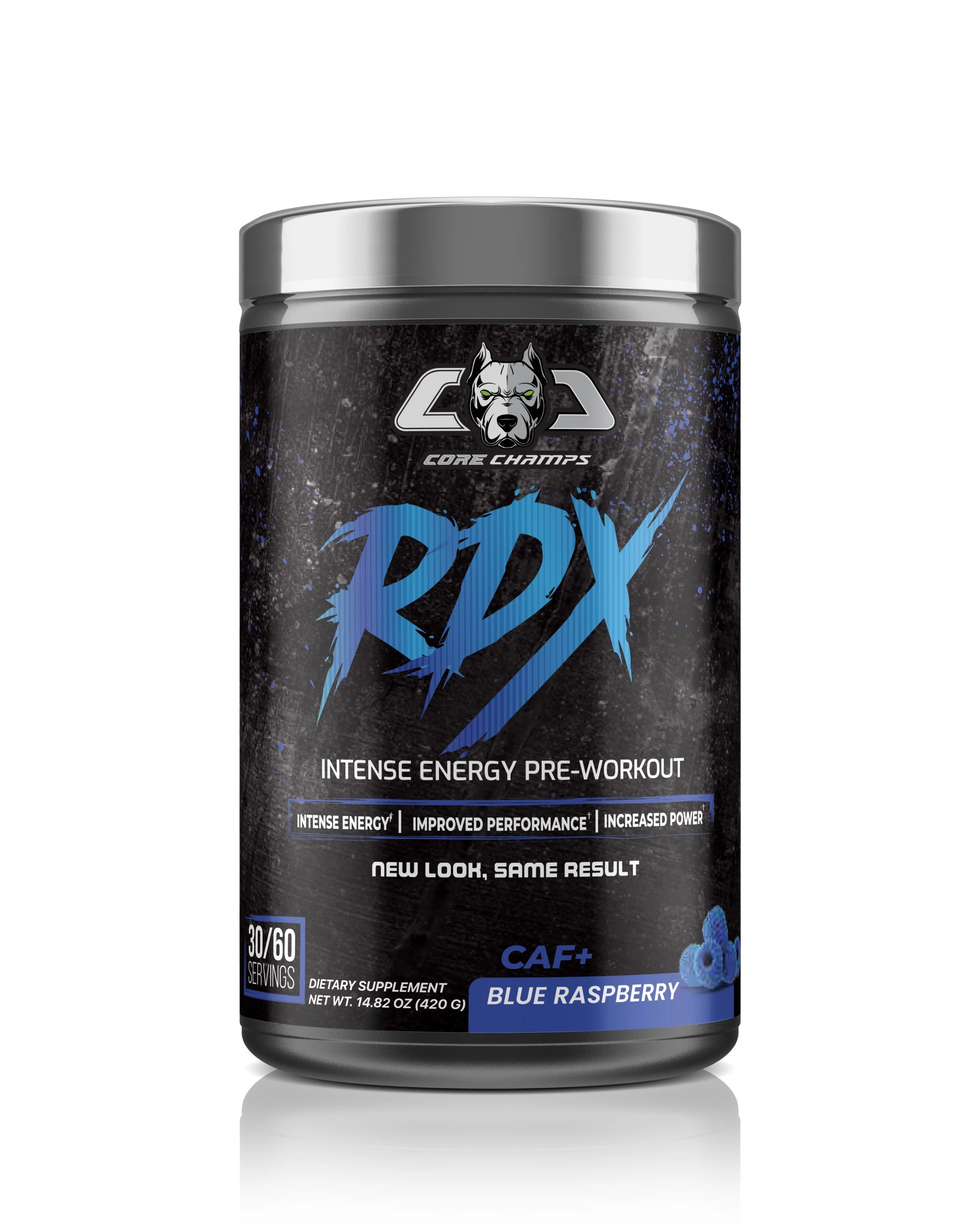 Core Champs RDX Pre-Workout, Blue Raspberry, 30 Servings 1