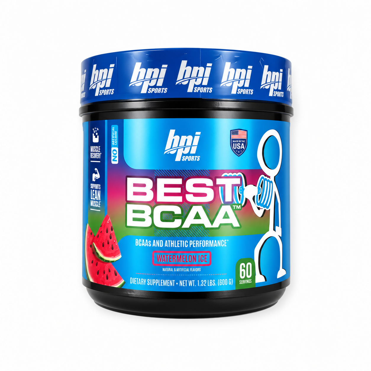 BPI Best BCAA, Watermelon Ice, 60 Serving 1