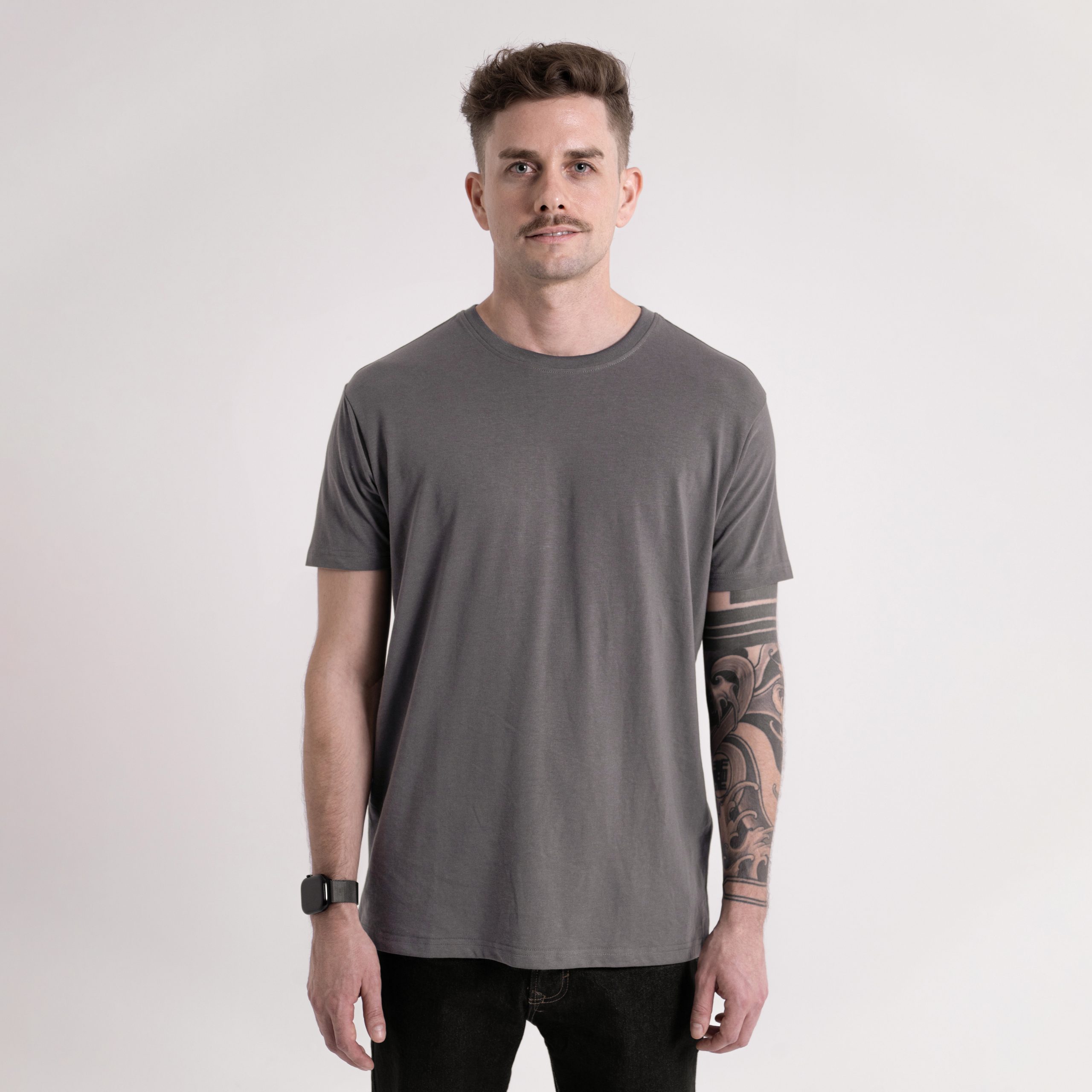 Timeless Signature T-Shirt - Grey 1