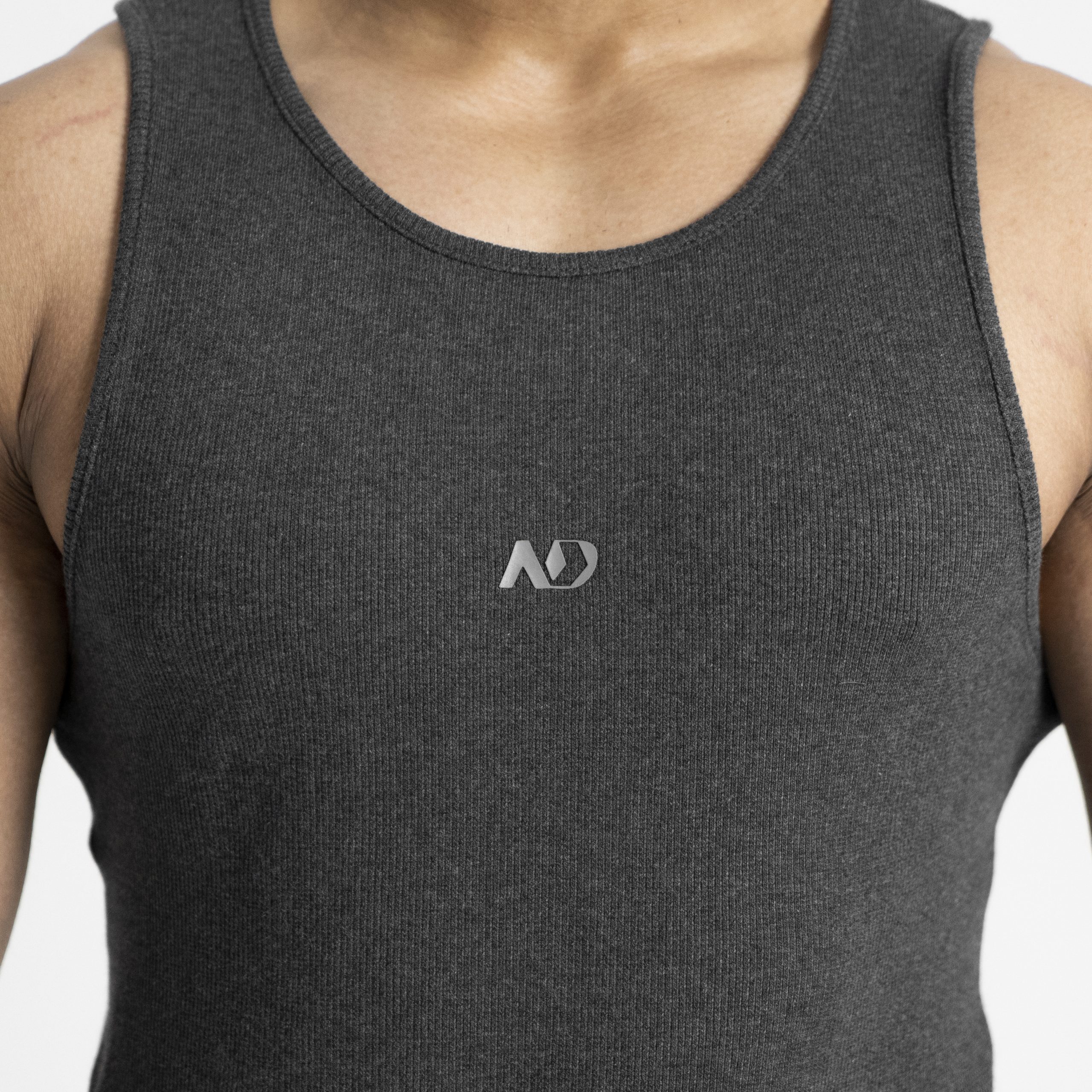 ND Ribbed Core Tank - Charcoal 4