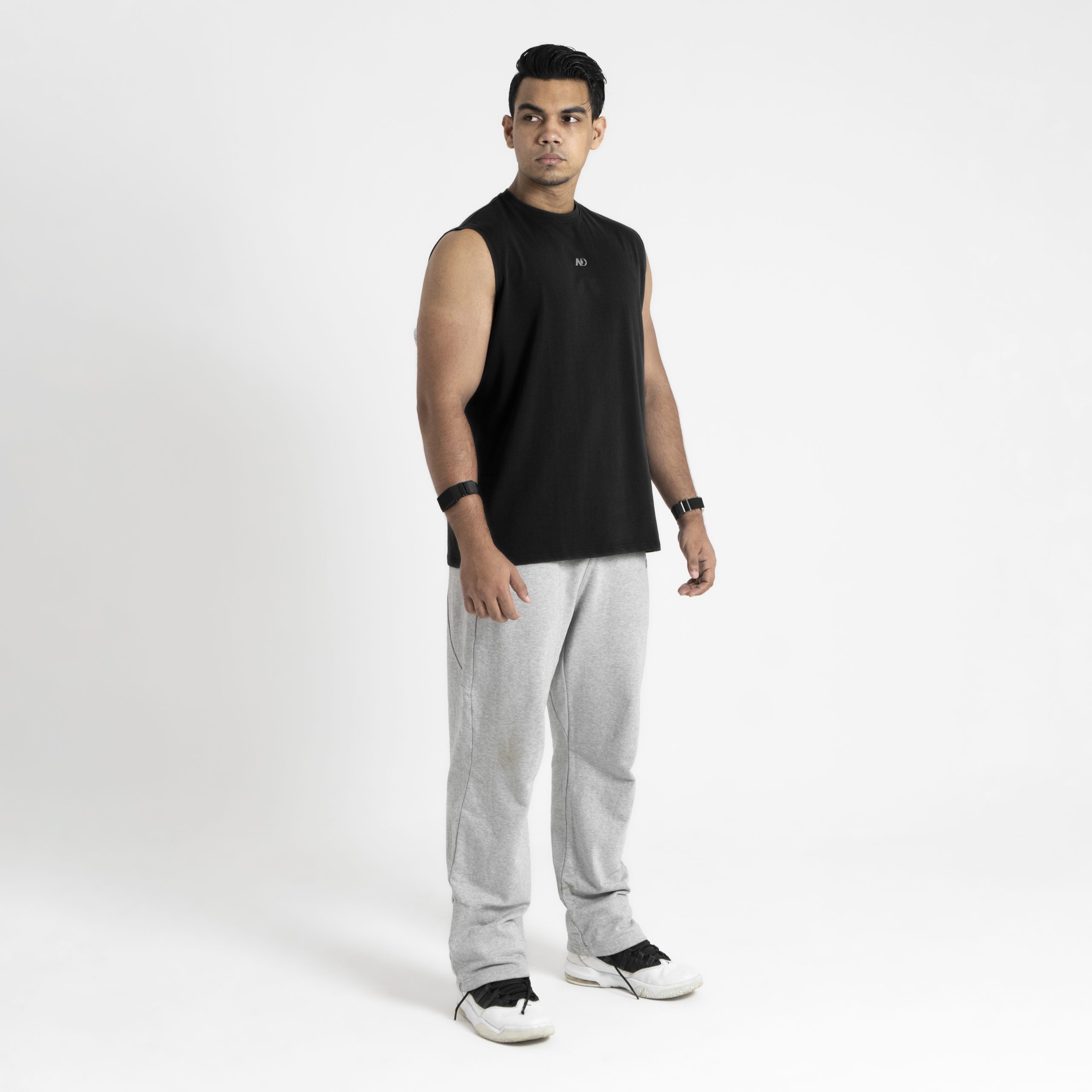 ND Eclipse Drop-Cut Tank - Navy 3