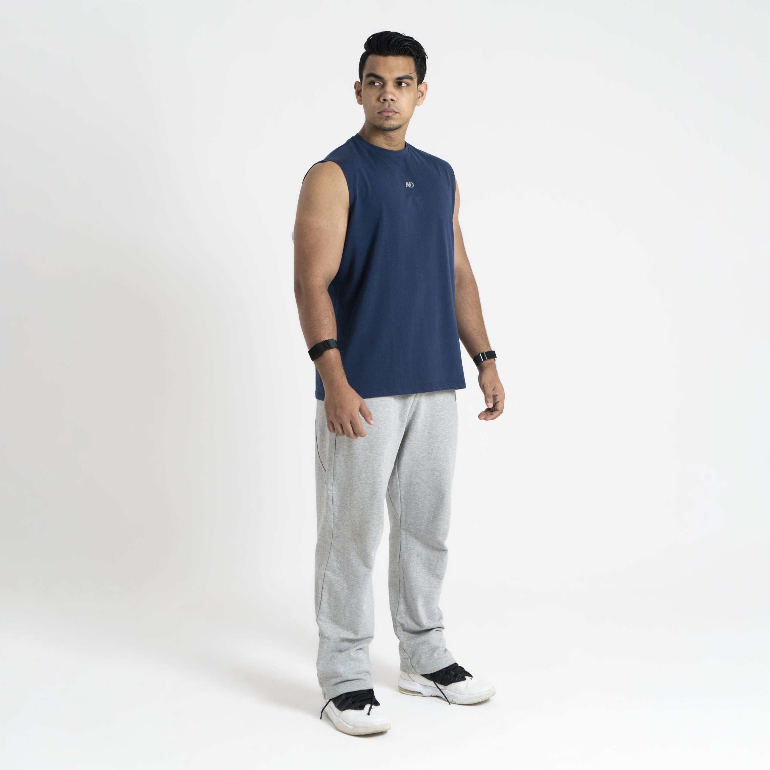 ND Eclipse Drop-Cut Tank - Black 3