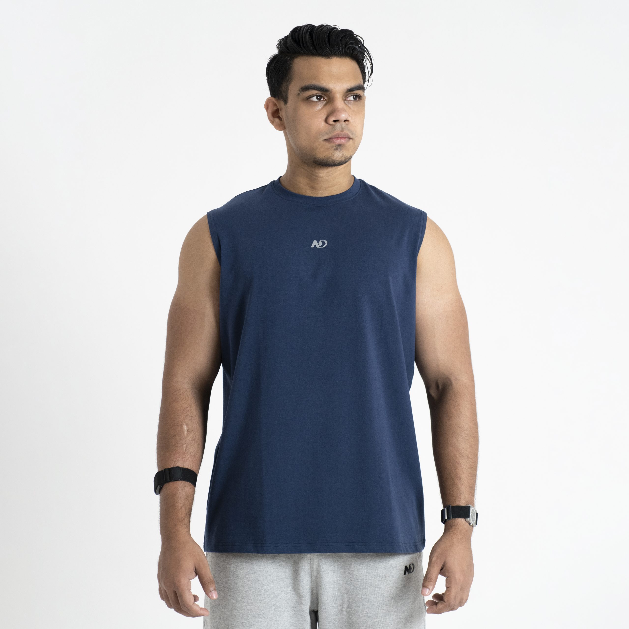ND Eclipse Drop-Cut Tank - Black 1