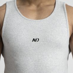 ND Ribbed Core Tank - Grey 9
