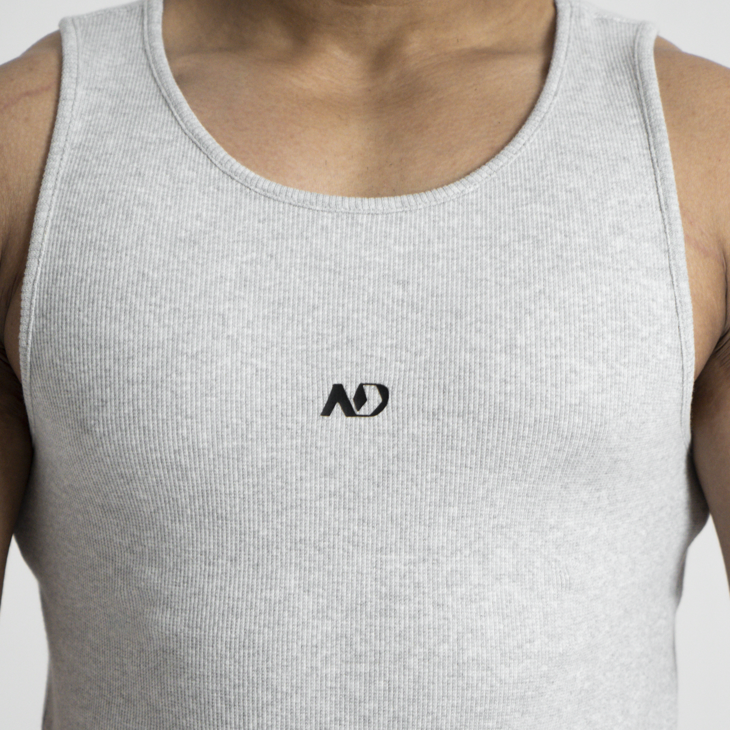 ND Ribbed Core Tank - Grey 4