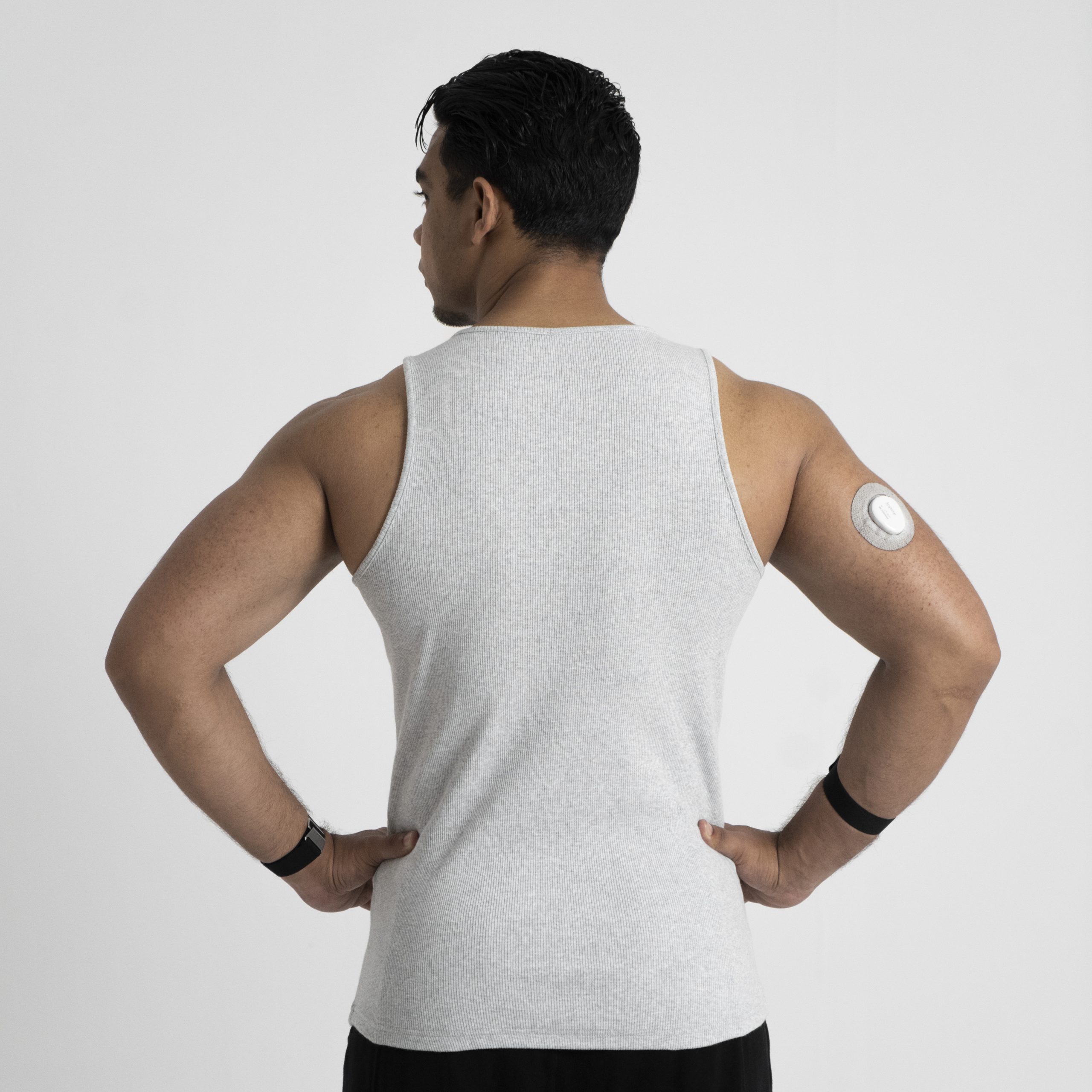 ND Ribbed Core Tank - Grey 6