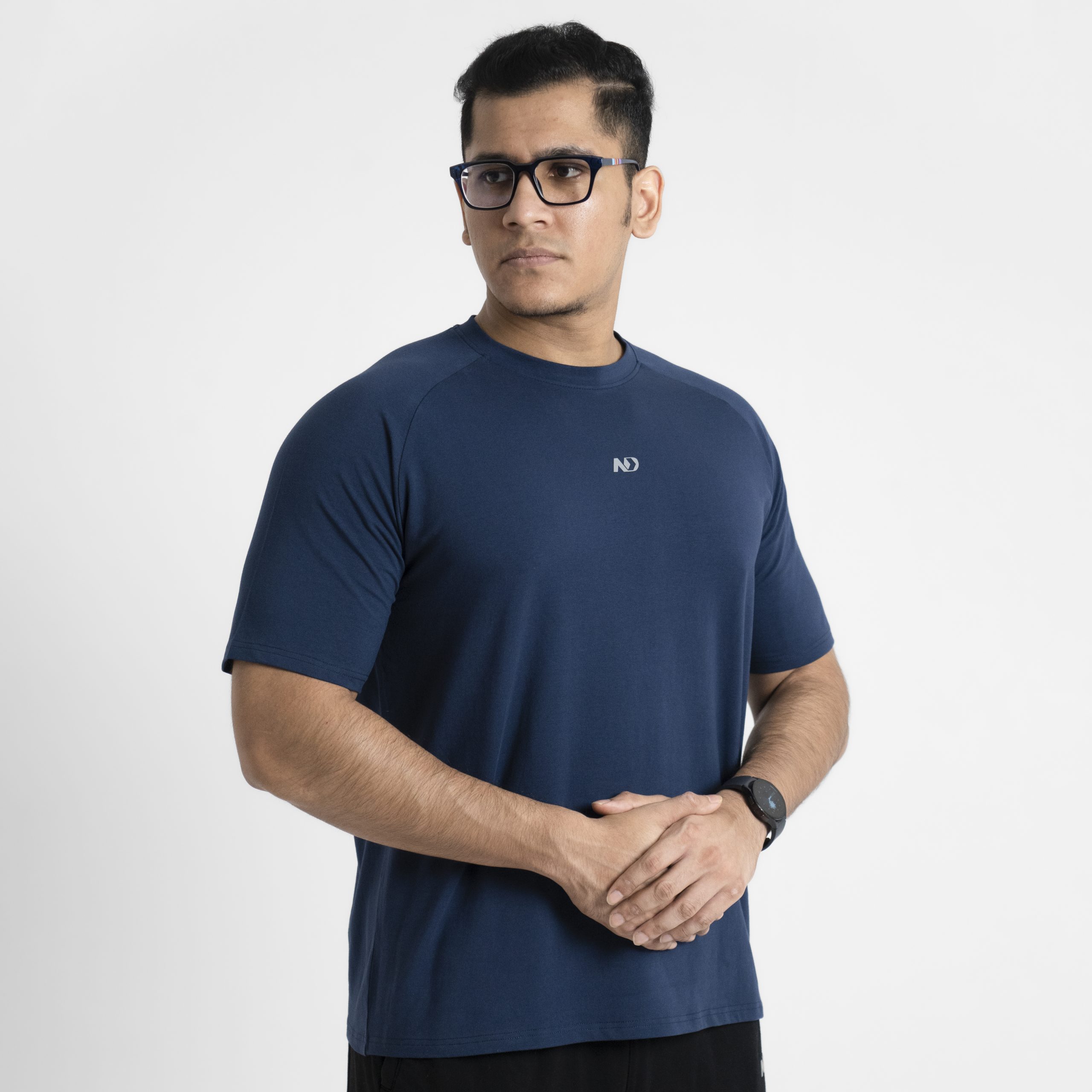 ND Muscle Fit T-Shirt - Navy 1