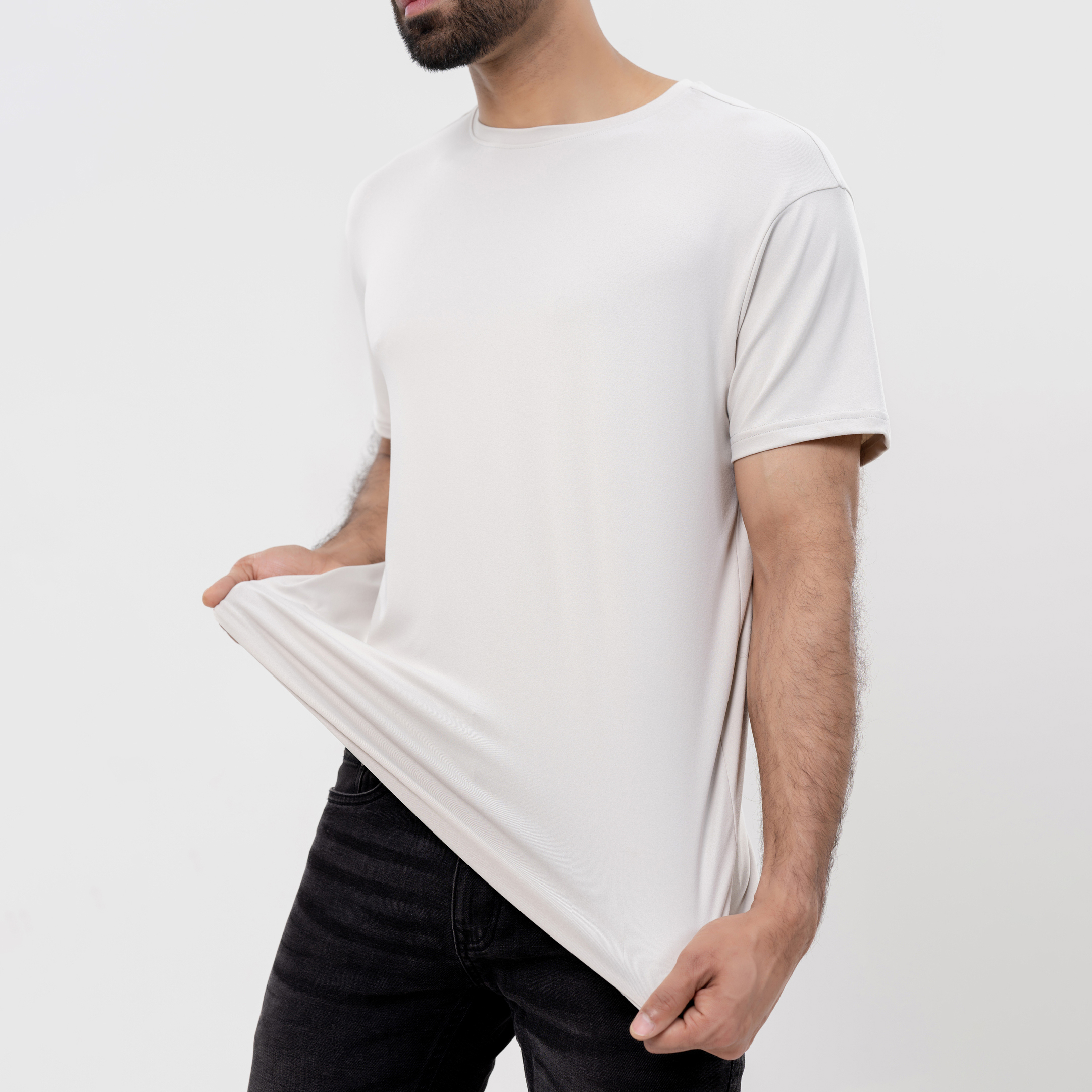 Timeless Ultra Soft T-Shirt - Beige 6