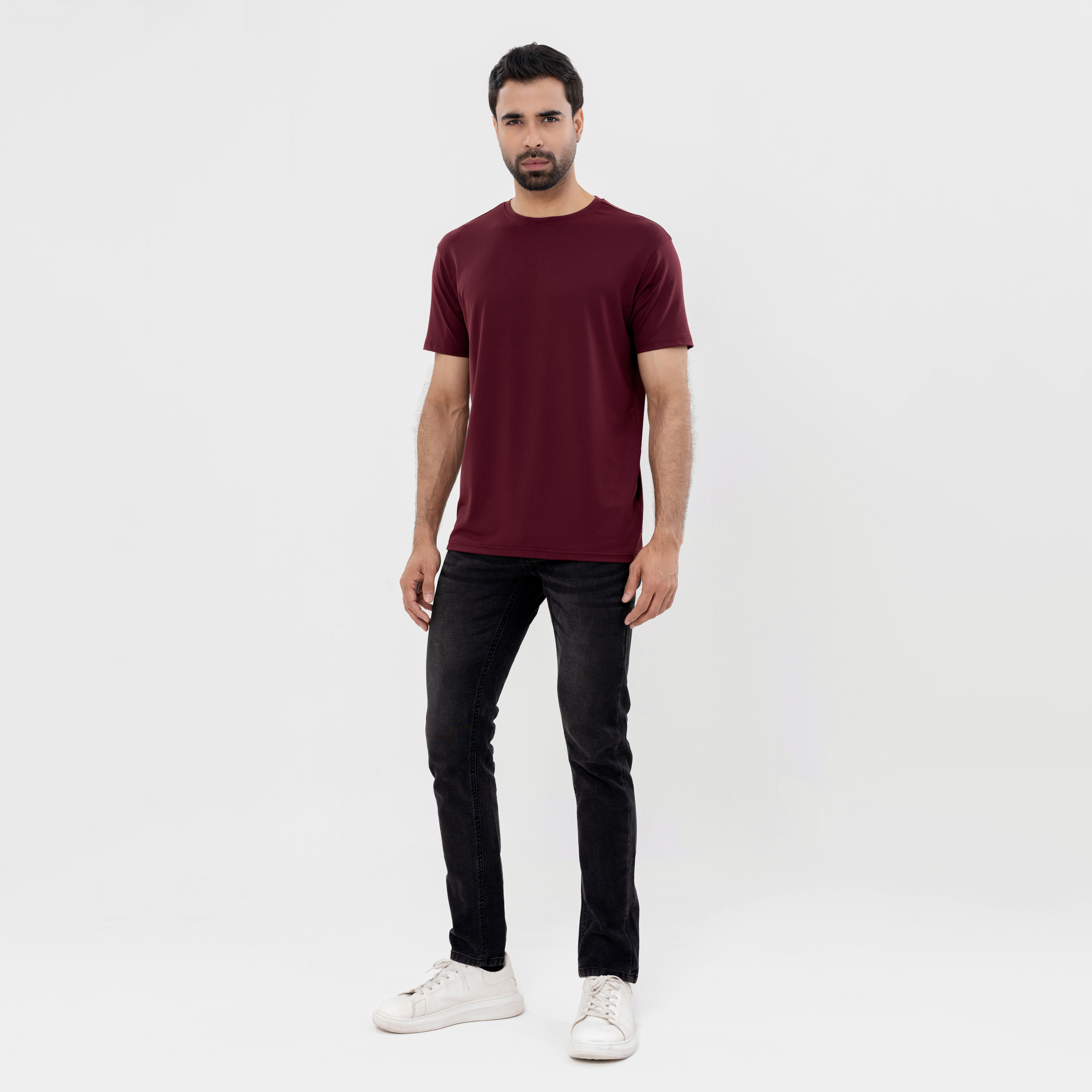 Timeless Ultra Soft T-Shirt - Burgundy 6