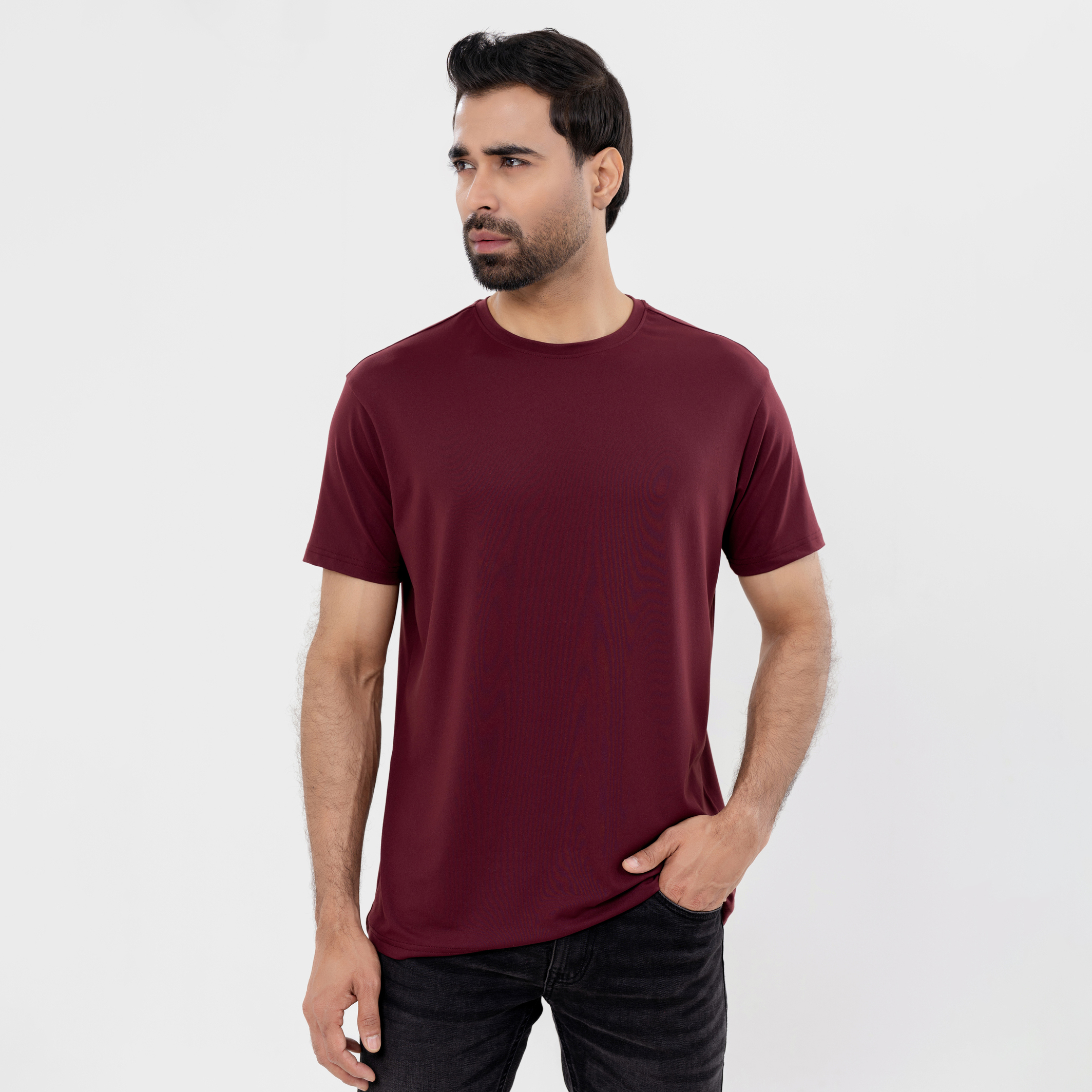 Timeless Ultra Soft T-Shirt - Burgundy 1