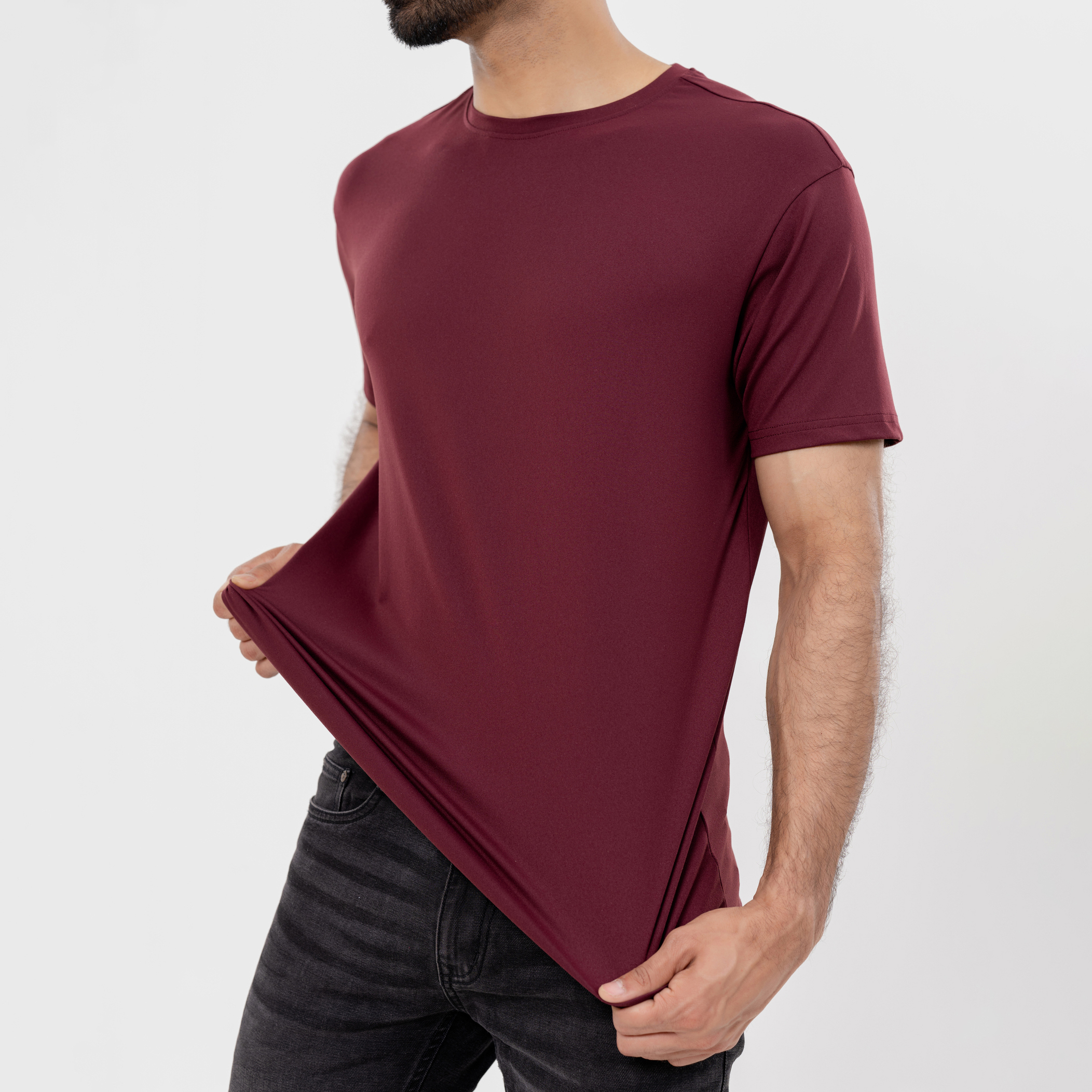 Timeless Ultra Soft T-Shirt - Burgundy 3