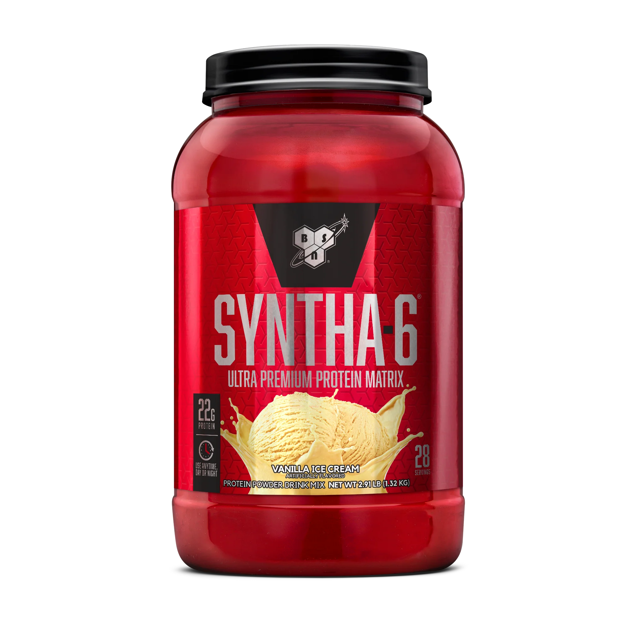 BSN Syntha-6 Whey Protein, Vanilla Ice Cream , 2.9lbs 1