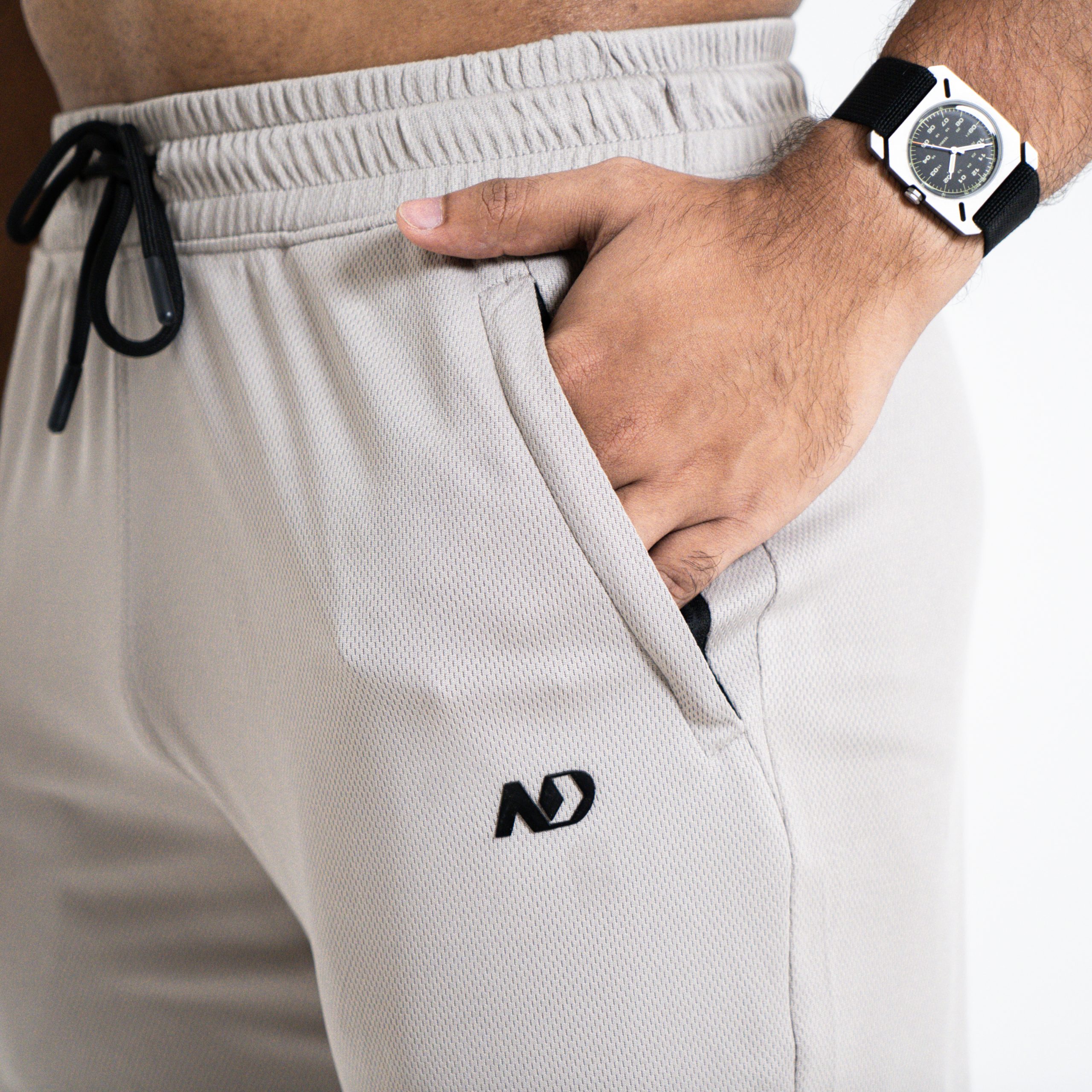ND Everyday Mesh Trouser - Beige 3