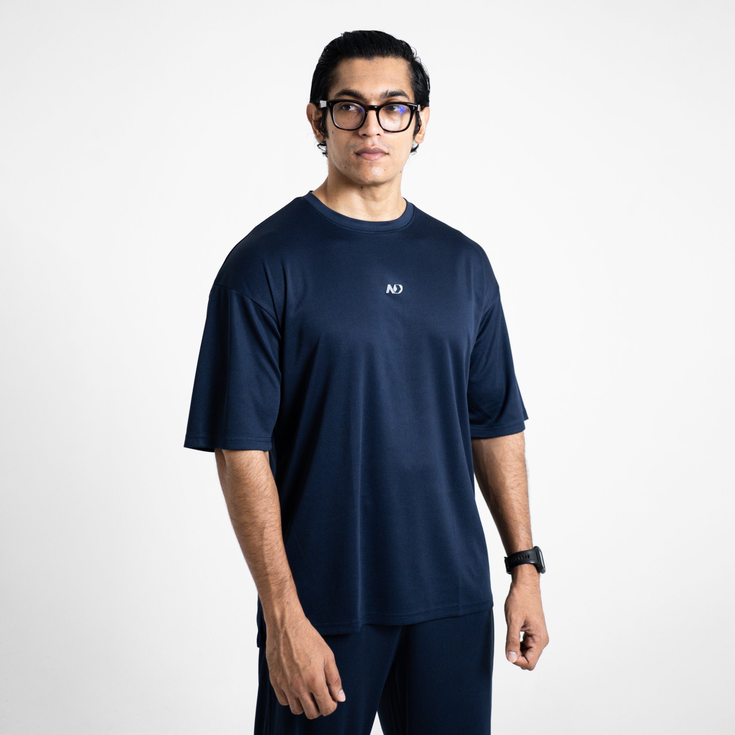 ND Aero Oversized T-Shirt - Navy 1