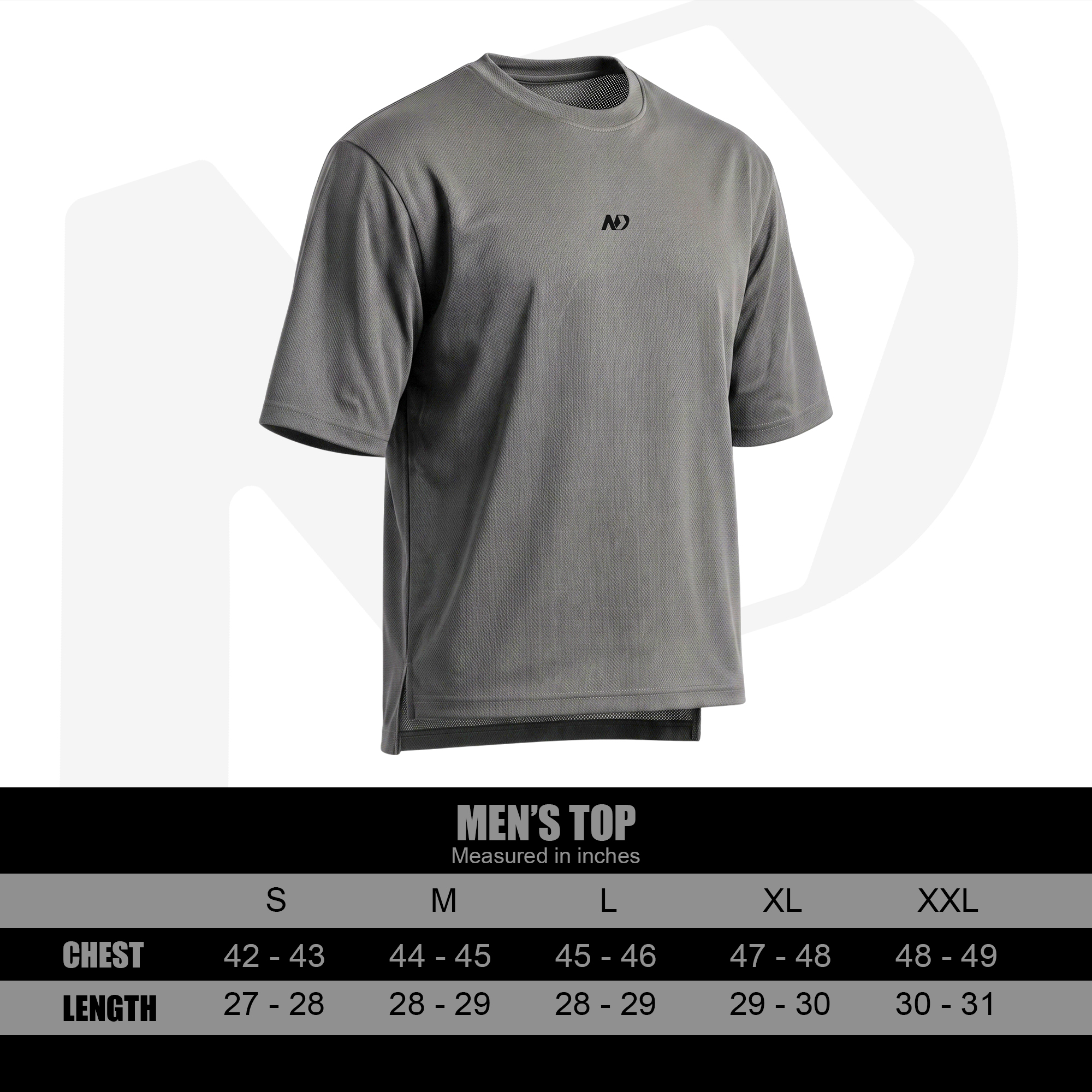 ND Aero Oversized T-Shirt - Grey 7