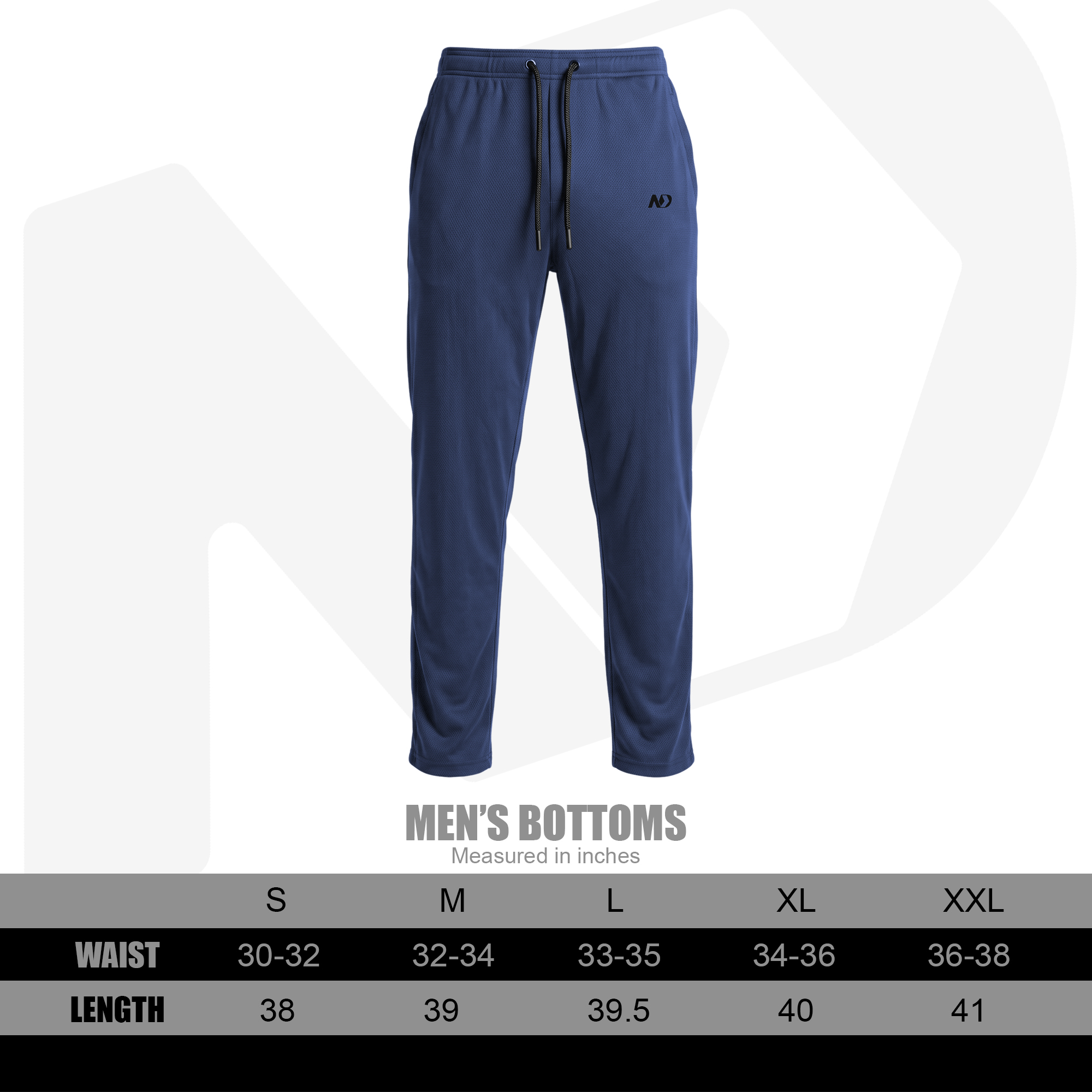 ND Everyday Mesh Trouser - Black 10