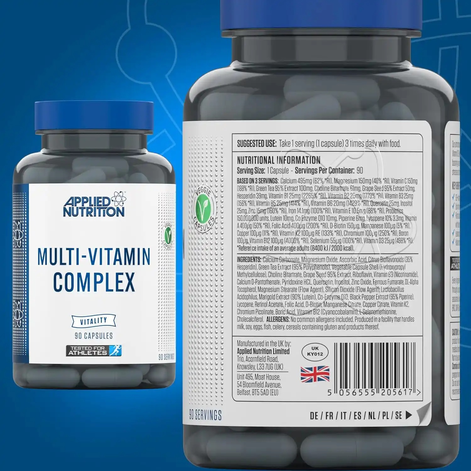 Applied Nutrition Multivitamin Complex, 90 Capsules 2