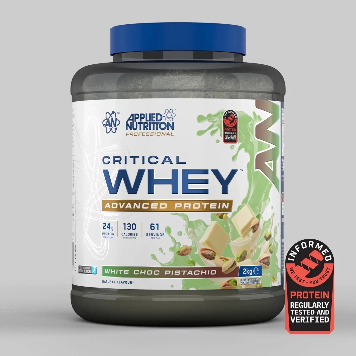 Applied Nutrition Critical Whey Protein, White Choc Pistachio, 2kg 1