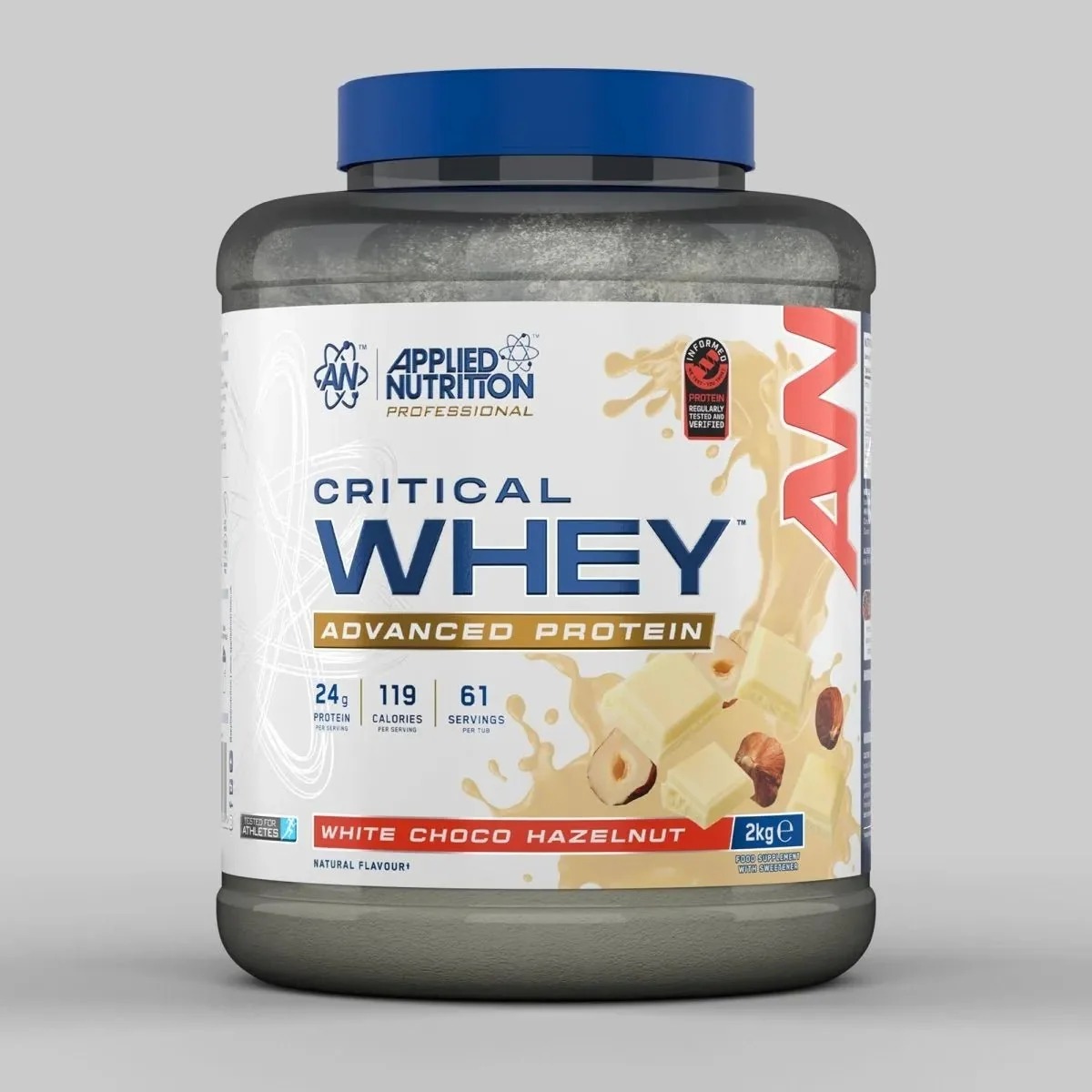 Applied Nutrition Critical Whey Protein, White Choco Hazelnut, 2kg 1